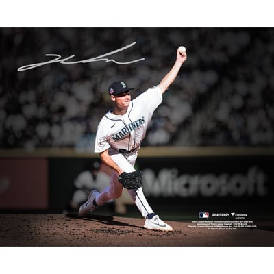 Kade Anderson Seattle Mariners Autographed Fanatics Authentic 8" x 10" MLB Debut Spotlight Photograph