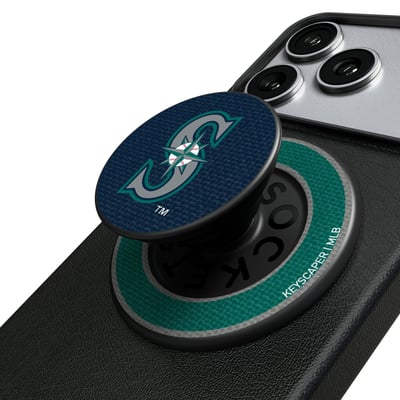 Seattle Mariners Keyscaper PopSockets Magnetic Phone Grip & Stand