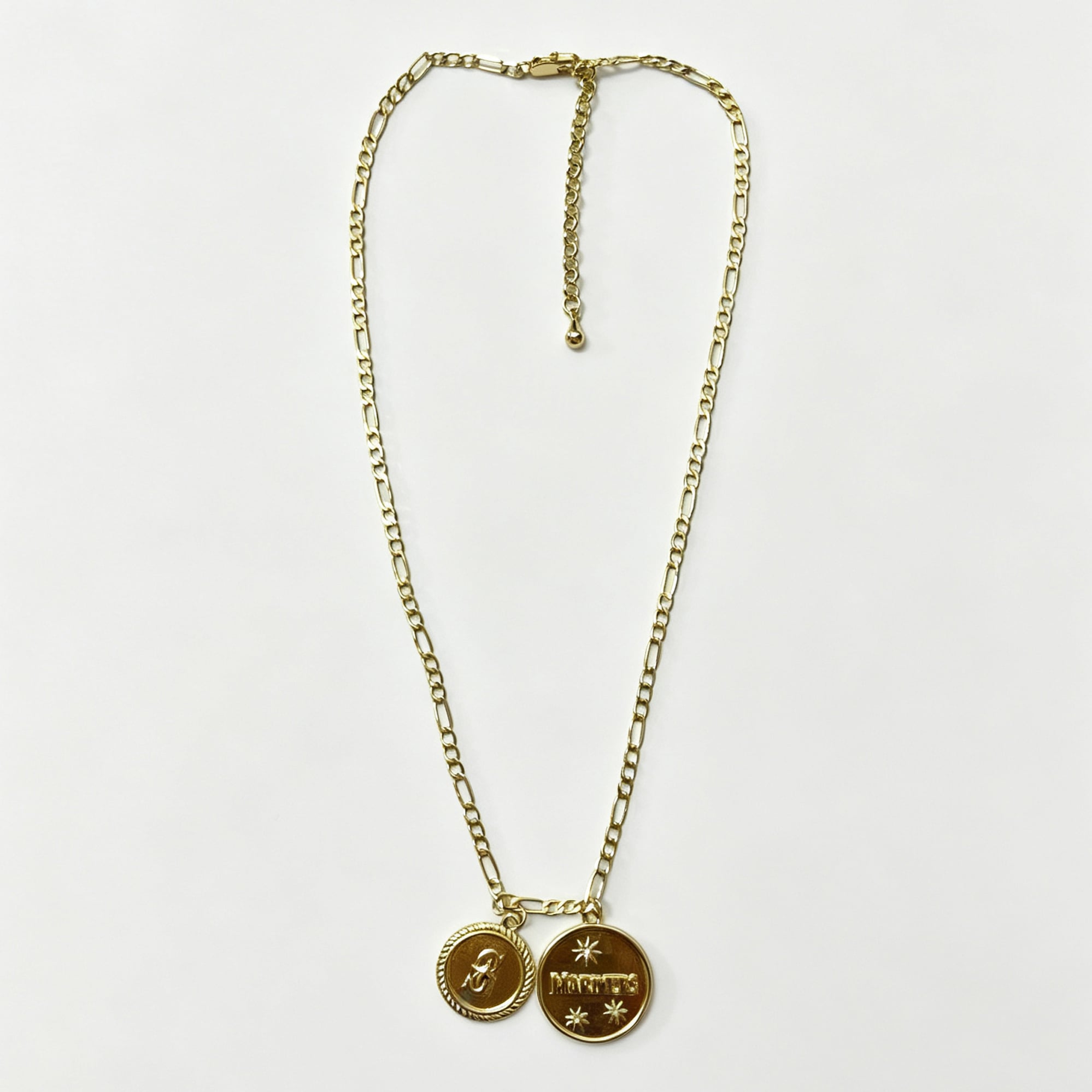 LUV AJ Seattle Mariners Double Coin Logo Necklace