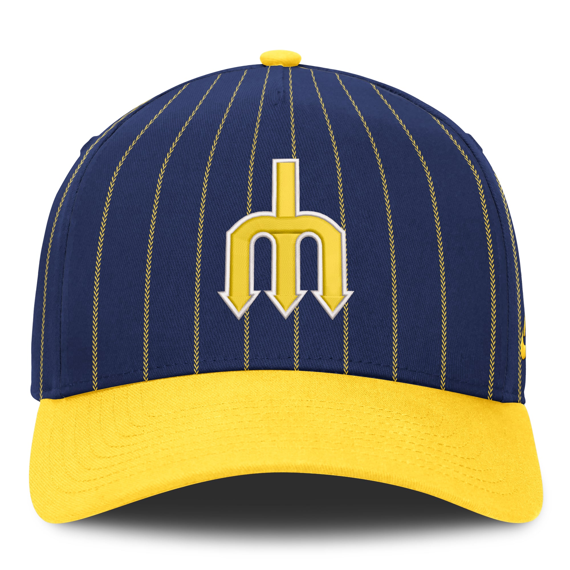 Casquette ajustable Nike Royal/Gold Seattle Mariners Cooperstown Rise A-Frame pour homme