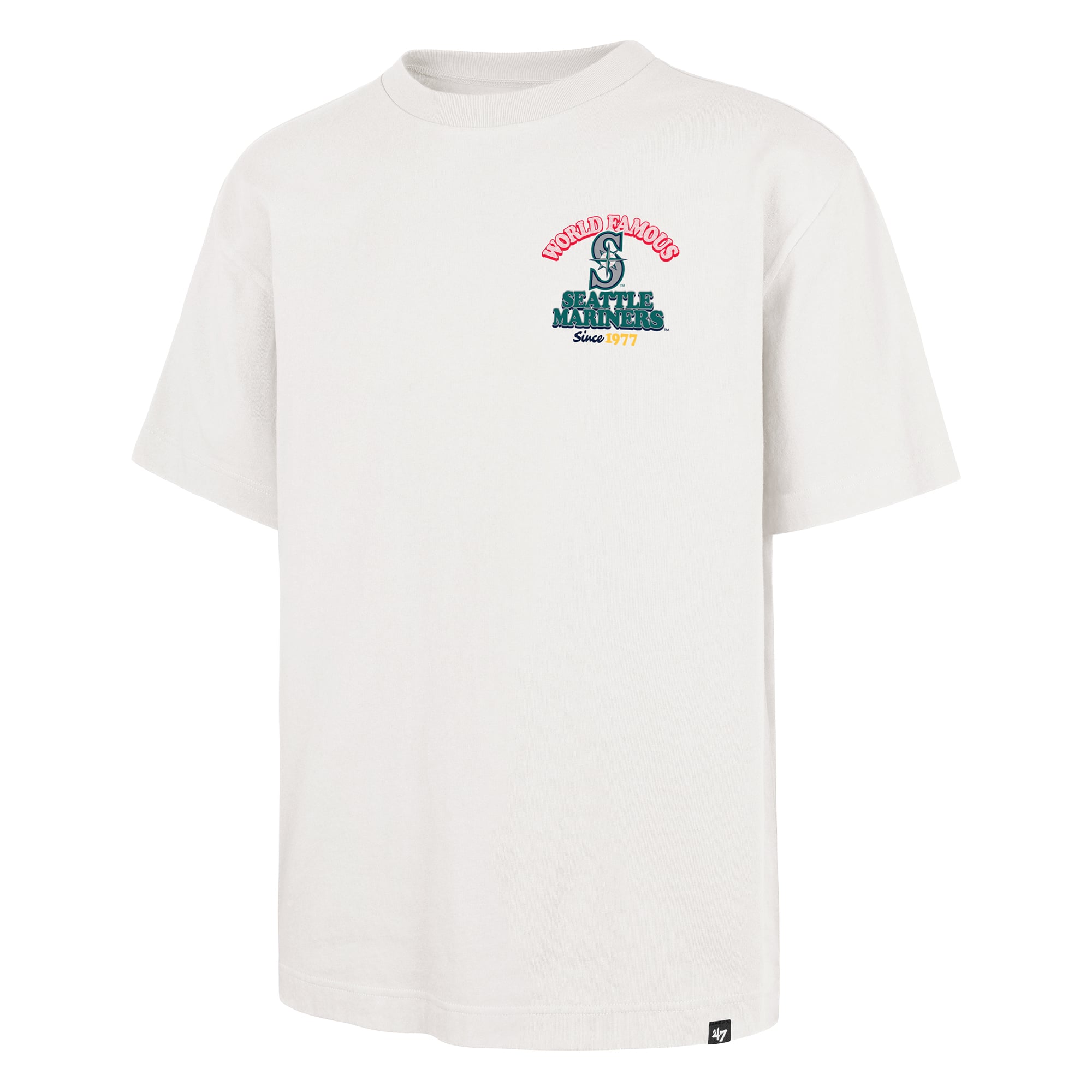 T-shirt Glizzy crème Seattle Mariners pour homme, modèle 47