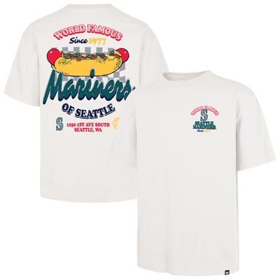Seattle Mariners '47 Glizzy T-Shirt - Cream