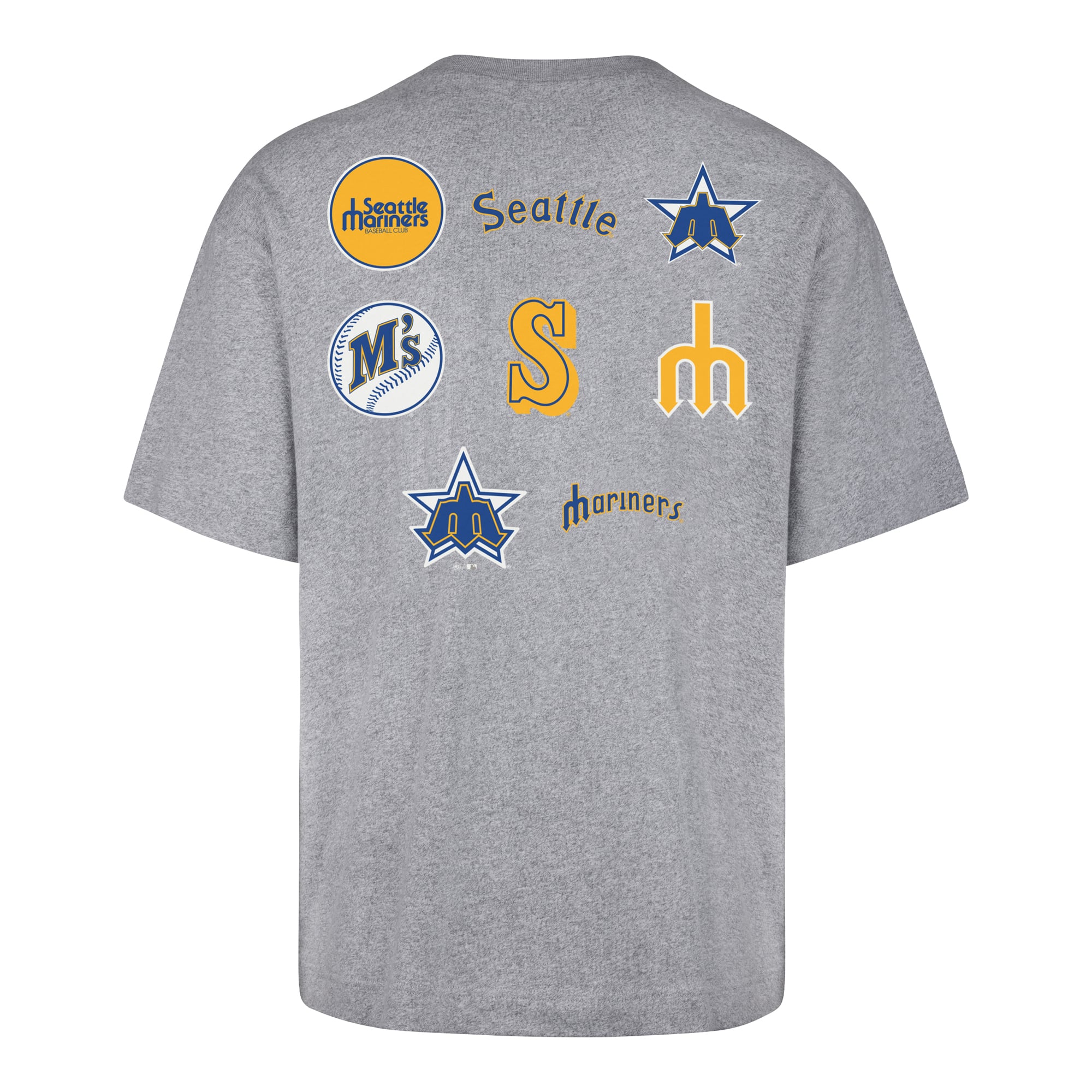 T-shirt homme gris '47 Seattle Mariners History Lock Foundation
