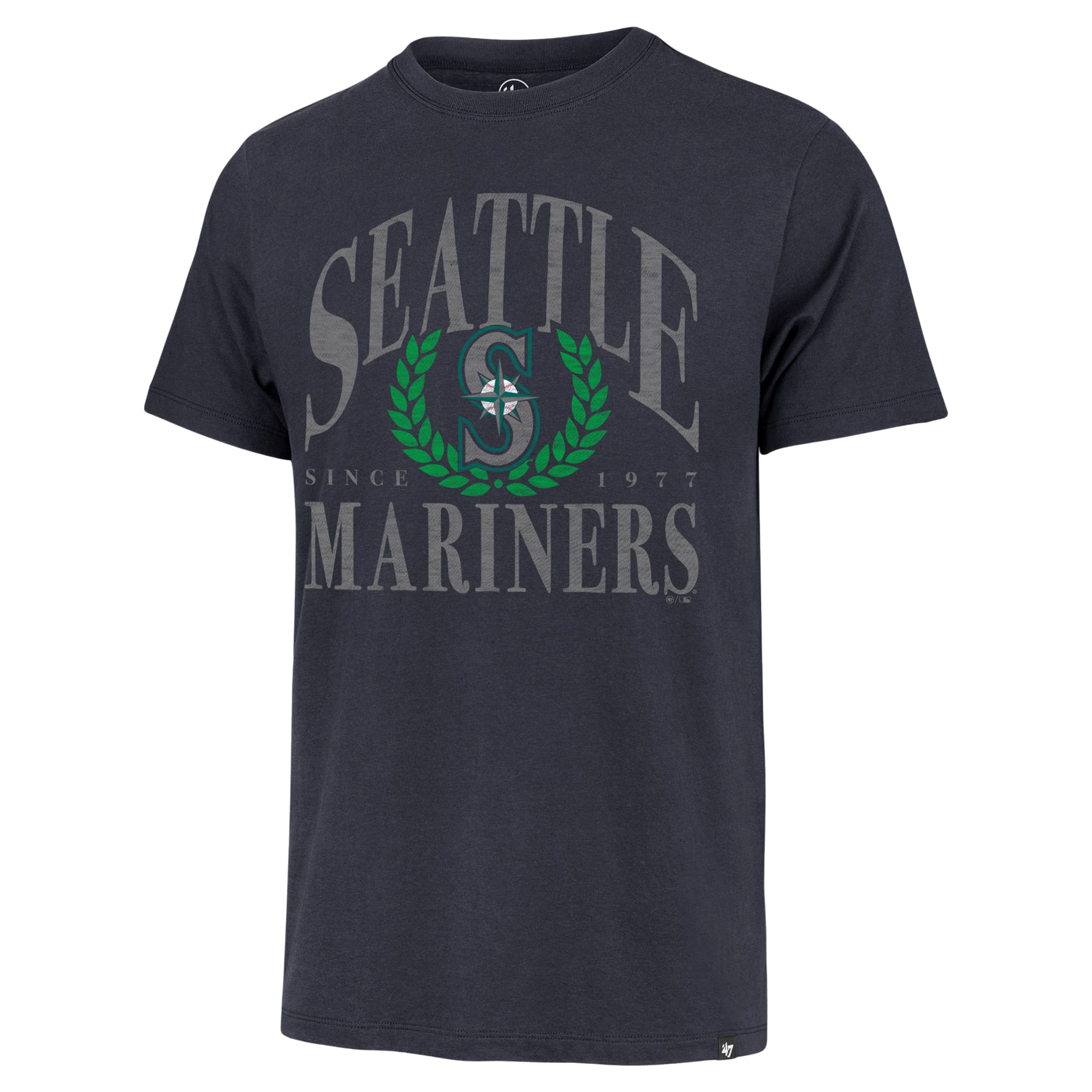 T-shirt bleu marine « 47 Seattle Mariners Pitchout Franklin » pour homme