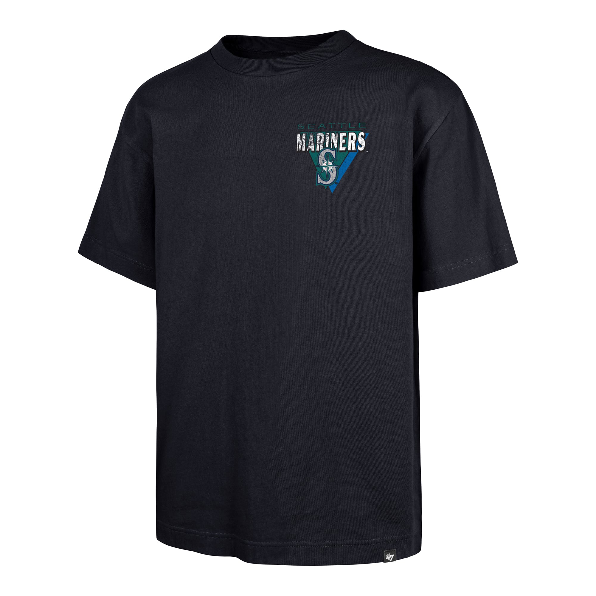 T-shirt homme '47 Navy Seattle Mariners Under Bar Foundation