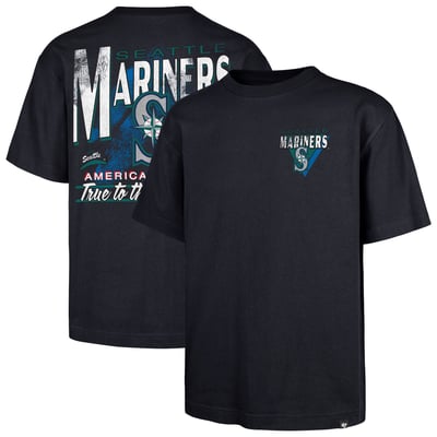 Seattle Mariners '47 Under Bar Foundation T-Shirt - Navy