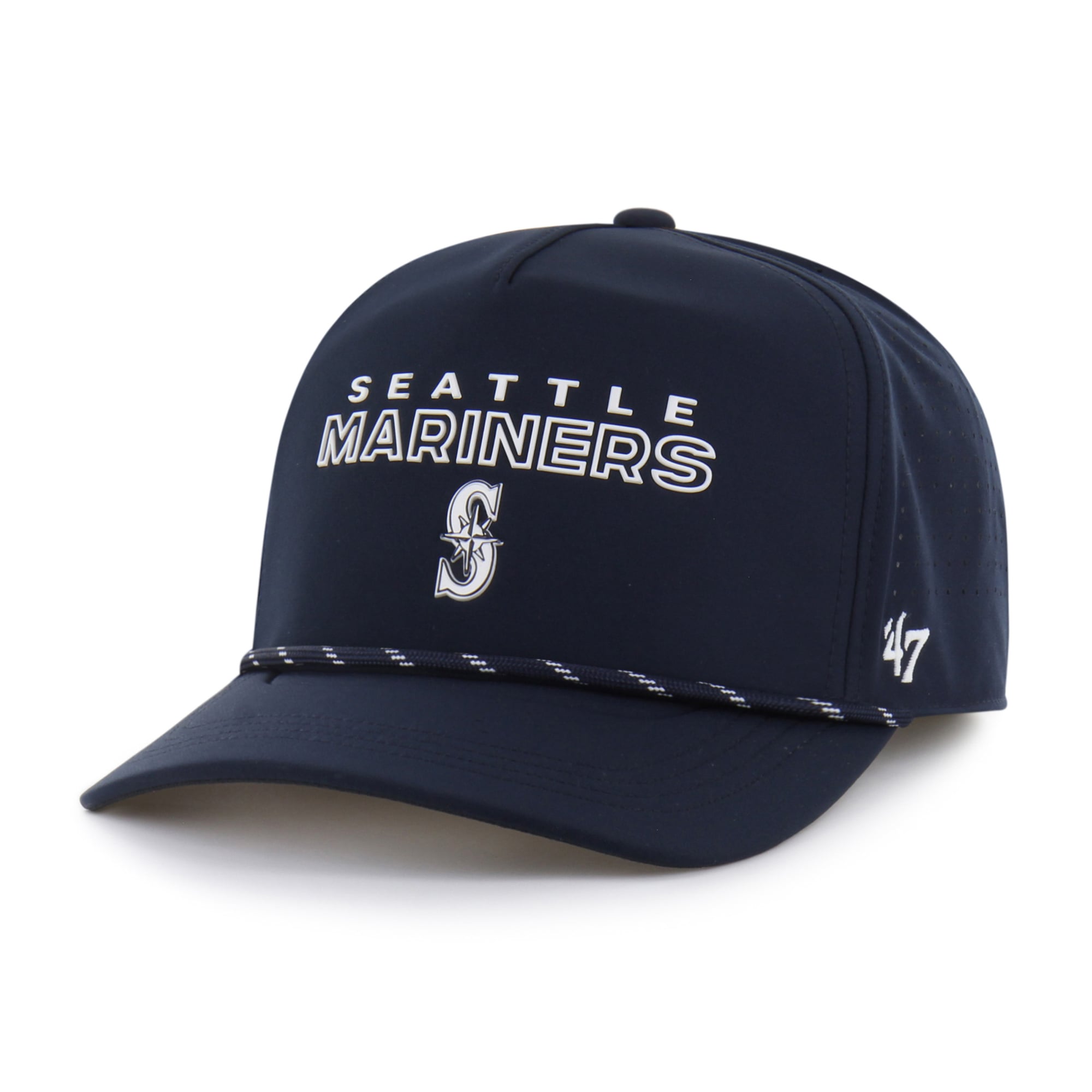 Casquette ajustable Seattle Mariners « 47 » bleu marine
