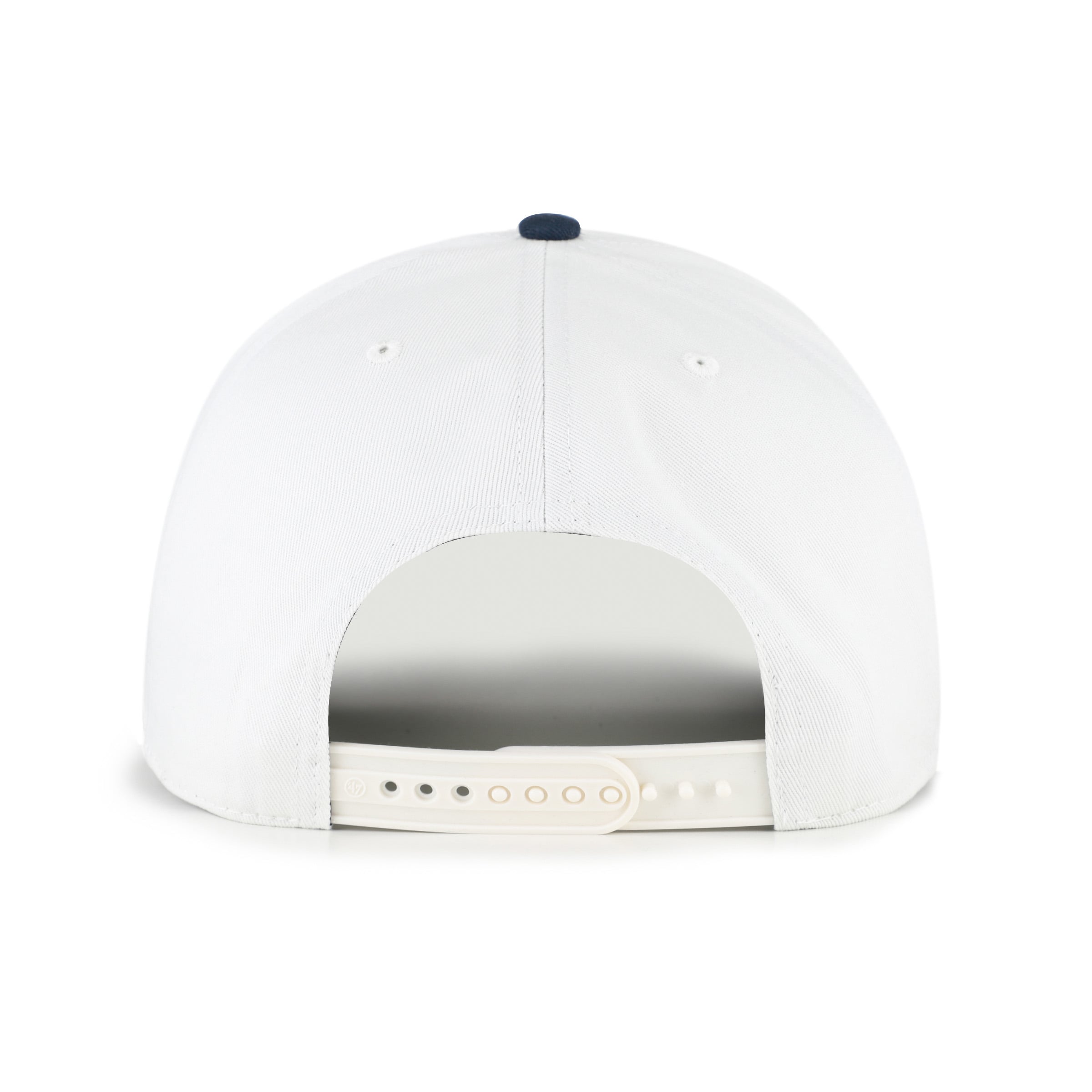 Men's '47 White/Navy Seattle Mariners Glizzy Collection Hitch Adjustable Hat