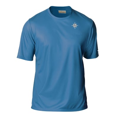 Seattle Mariners Columbia  Terminal Tackle Omni-Shade T-Shirt - Blue