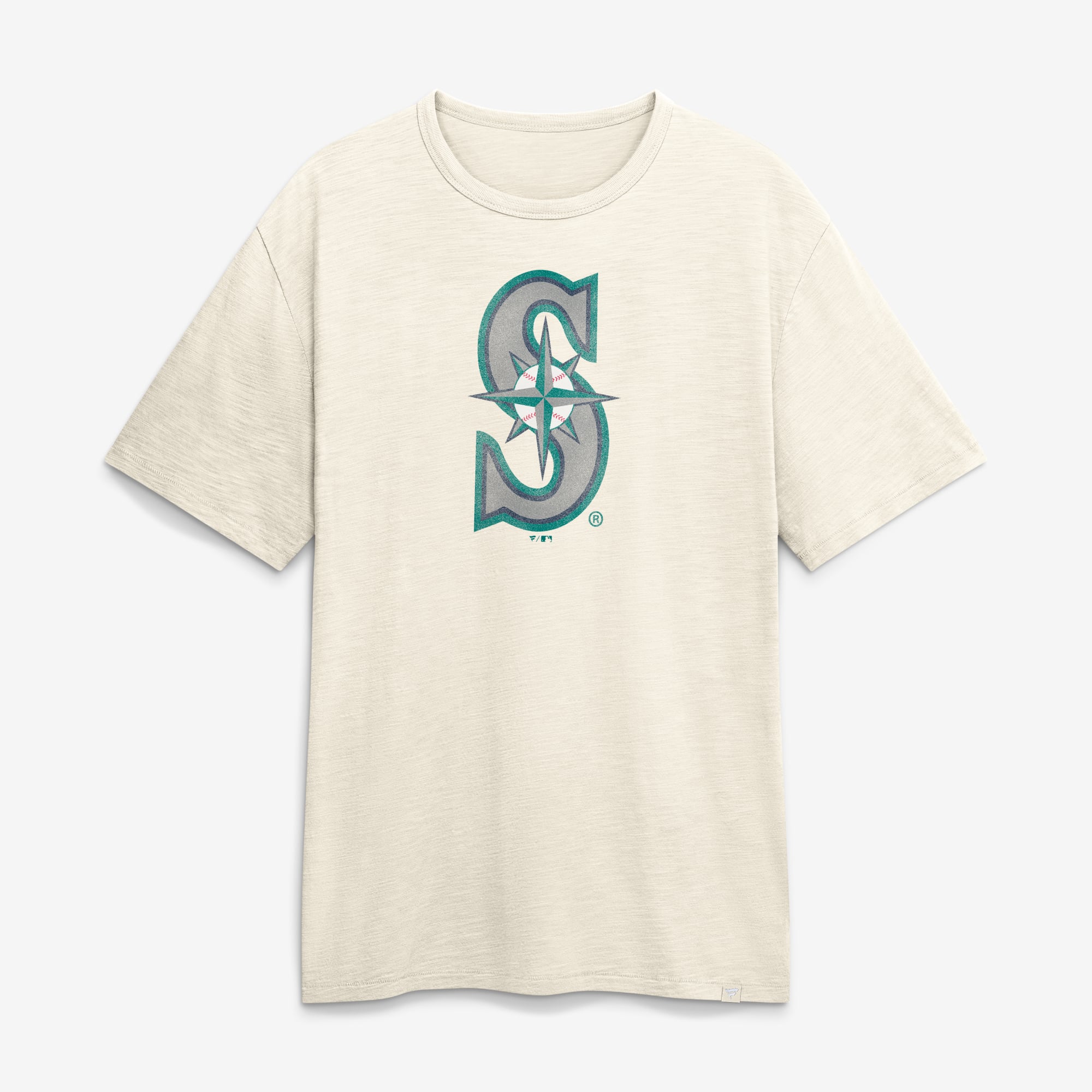 Men's Fanatics Cream Seattle Mariners Stadium Slub T-Shirt