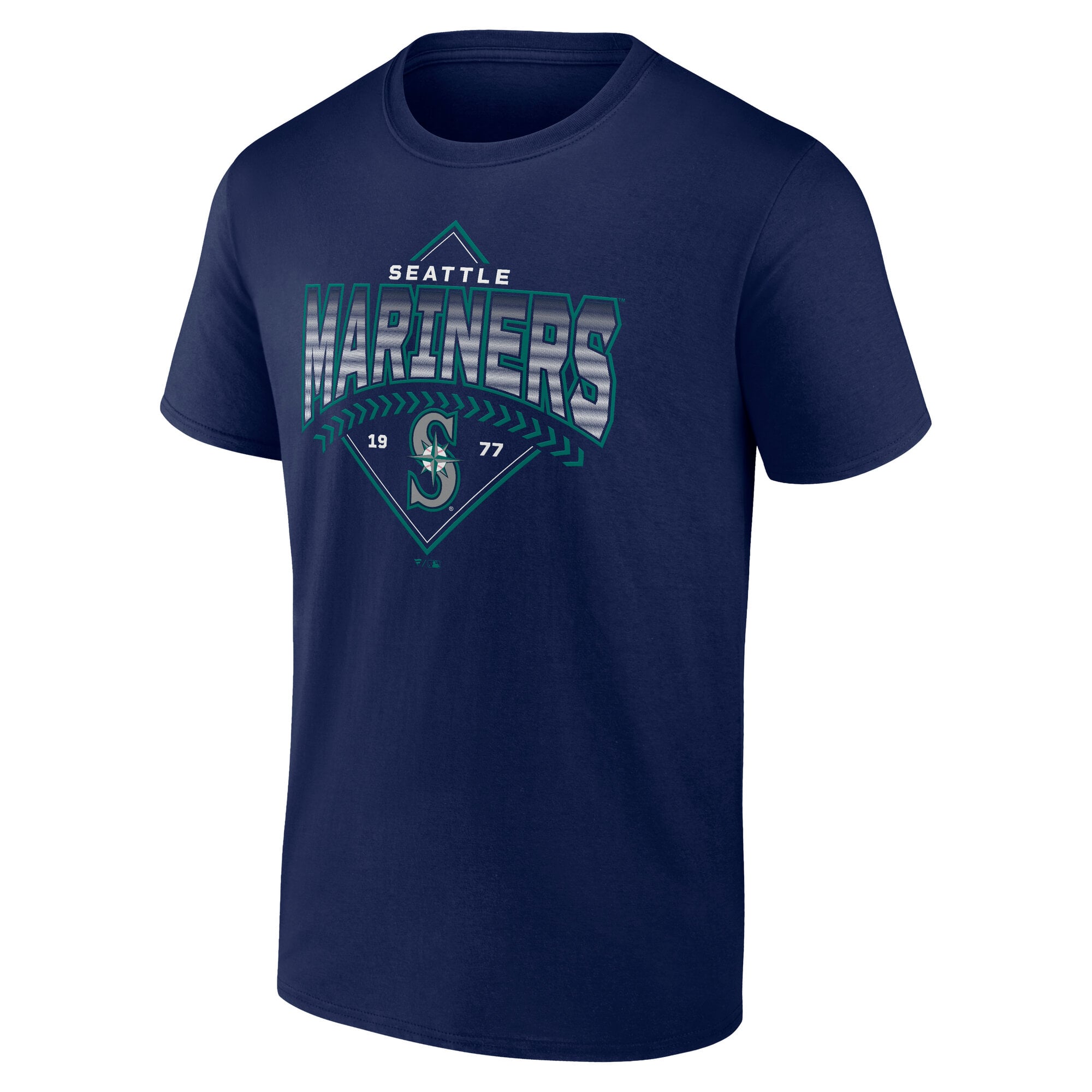 T-shirt Fanatics Navy Seattle Mariners pour homme, en tête du classement