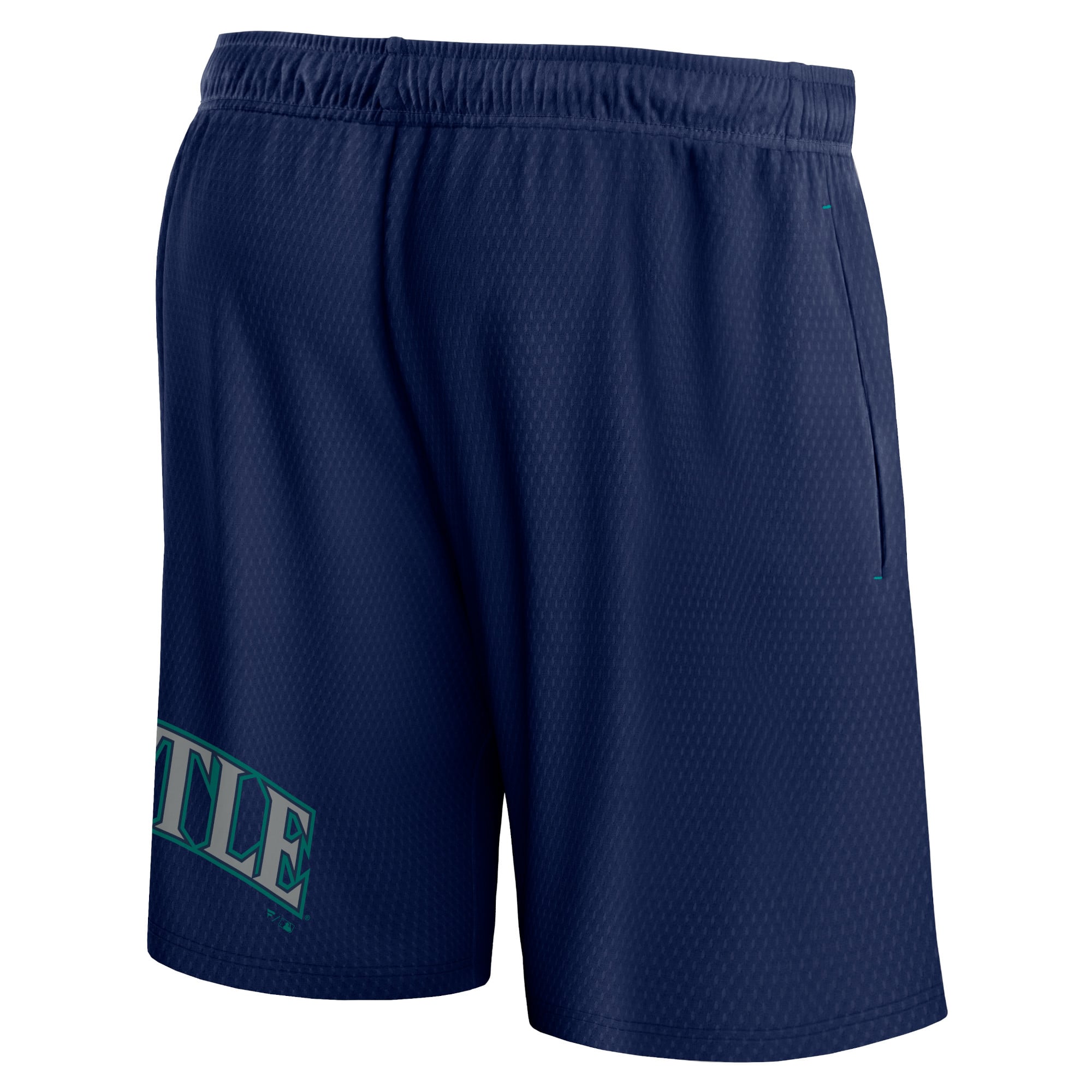Short en maille Fanatics Navy Seattle Mariners pour homme
