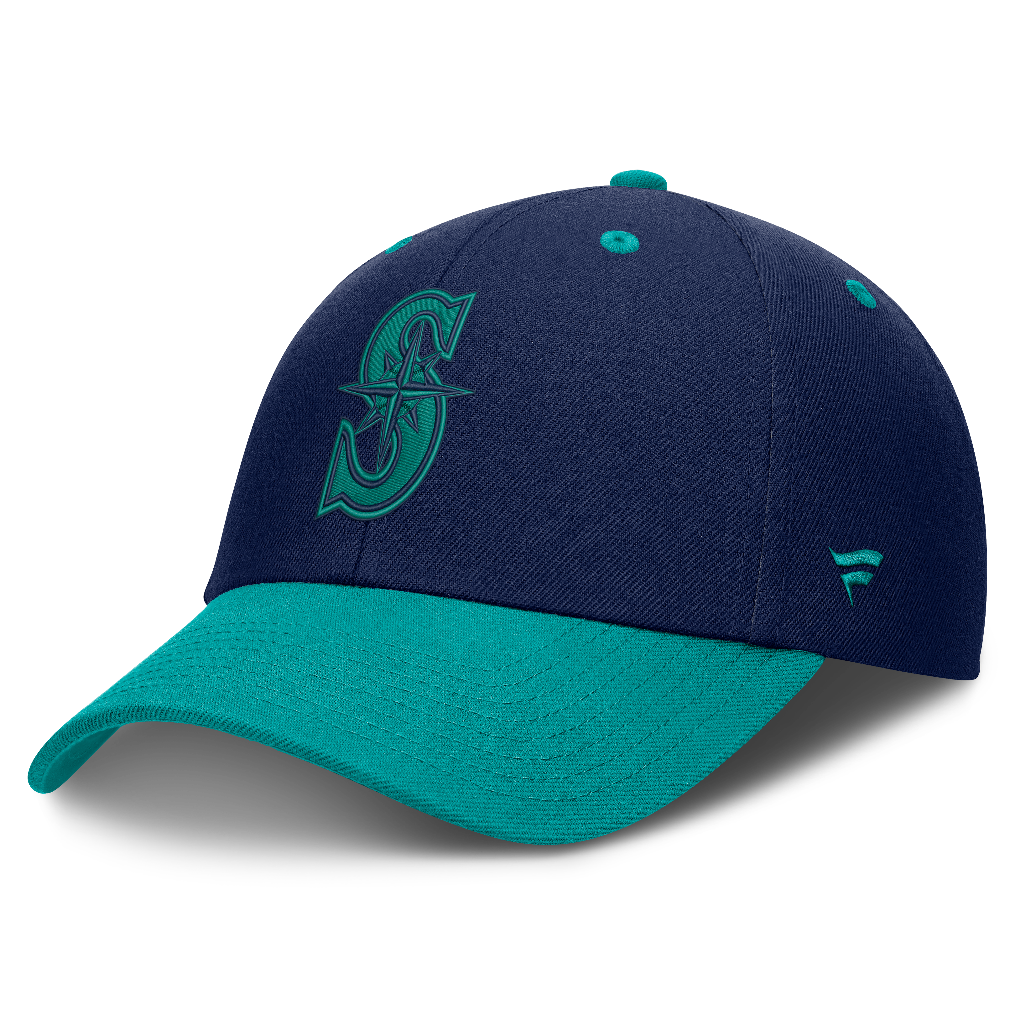 Casquette ajustable Fanatics bleu marine Seattle Mariners Leadoff pour homme