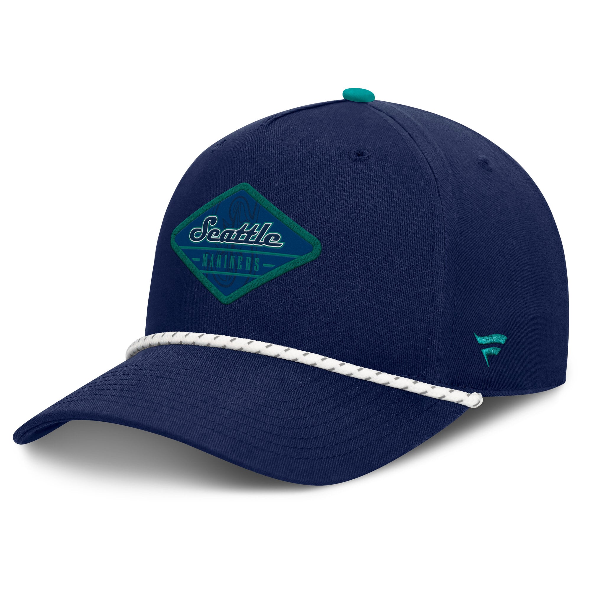 Men's Fanatics  Navy Seattle Mariners Two-Seam Adjustable Hat