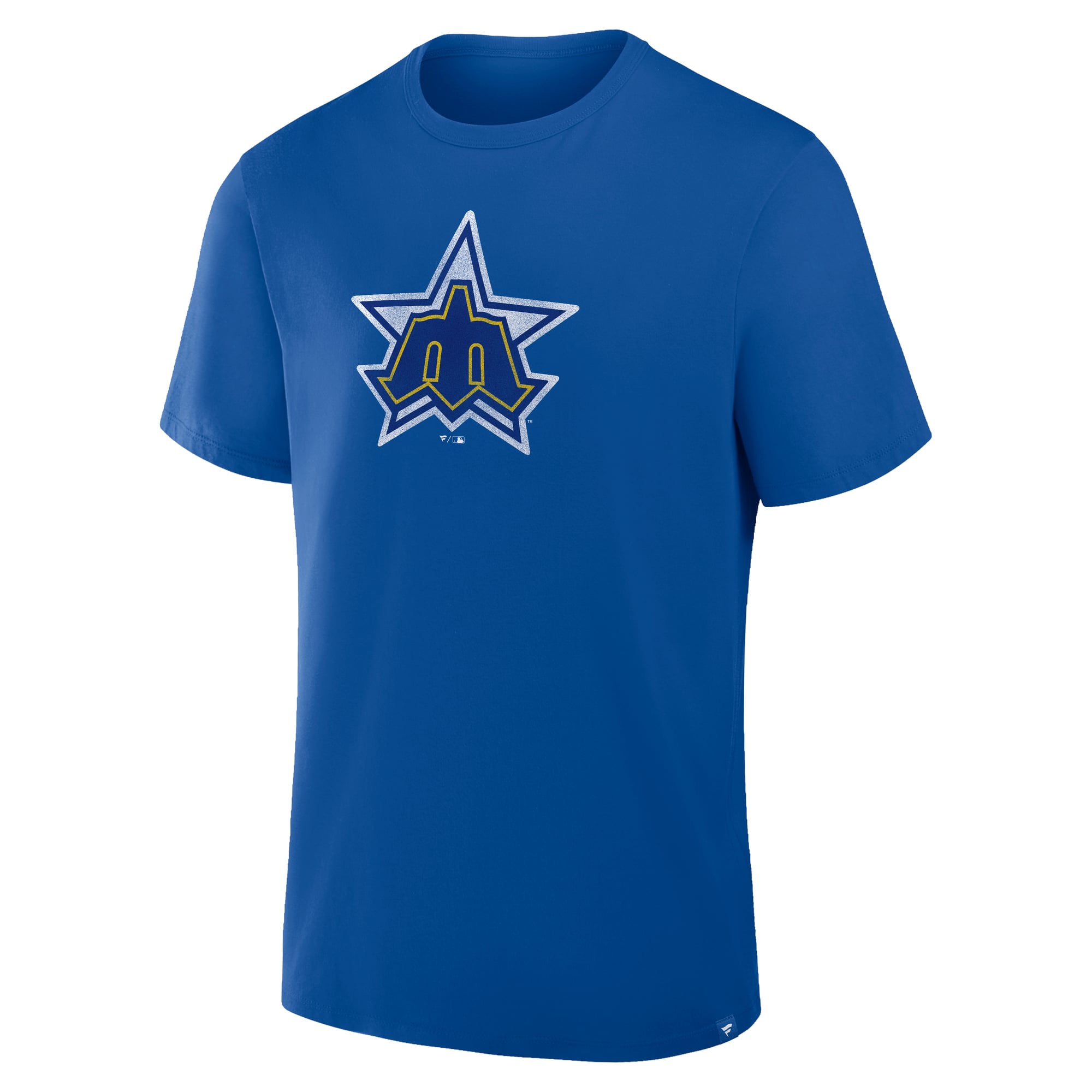 T-shirt Fanatics Royal Seattle Mariners pour homme, logo alternatif Legacy