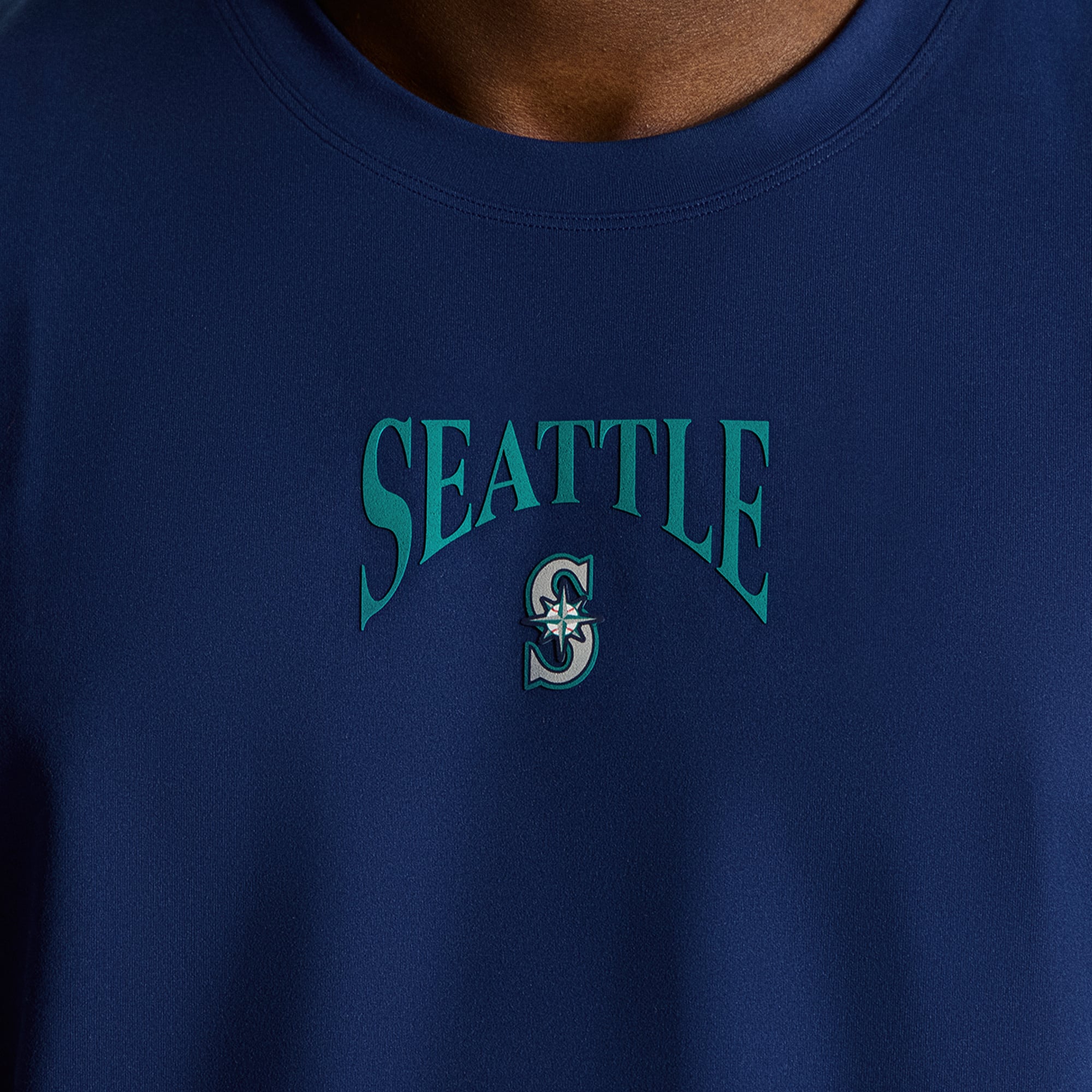T-shirt en jersey doux pour homme lululemon Midnight Shadow Seattle Mariners