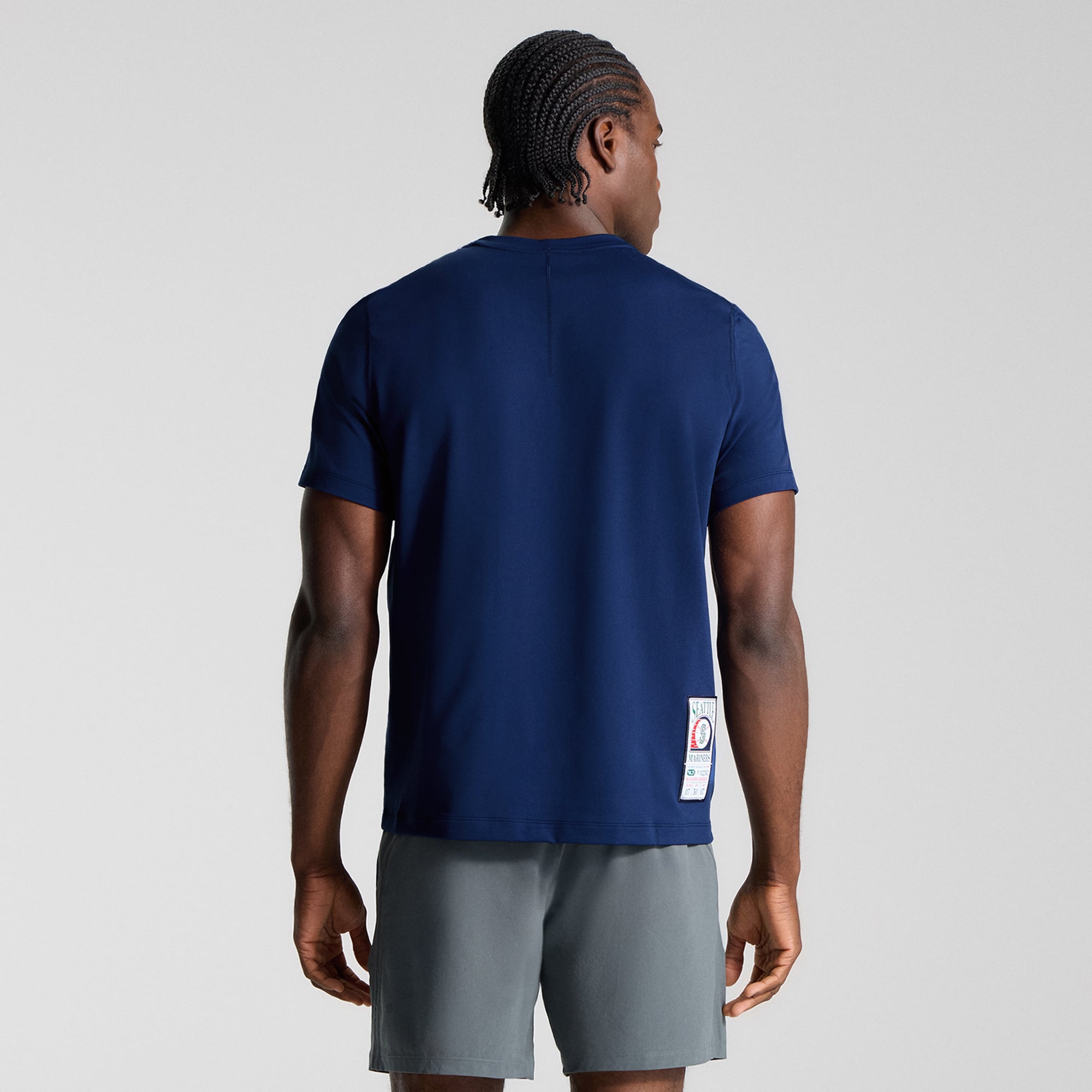 T-shirt en jersey doux pour homme lululemon Midnight Shadow Seattle Mariners