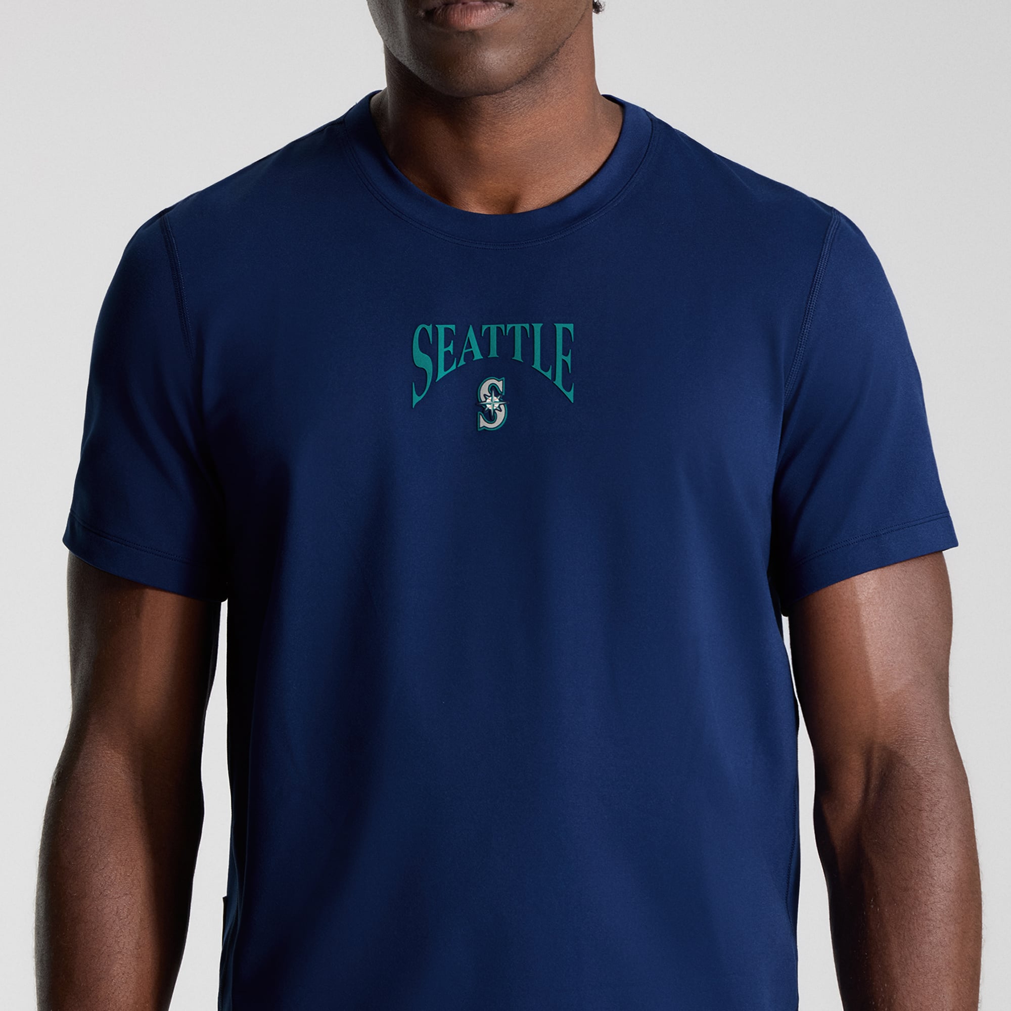 T-shirt en jersey doux pour homme lululemon Midnight Shadow Seattle Mariners