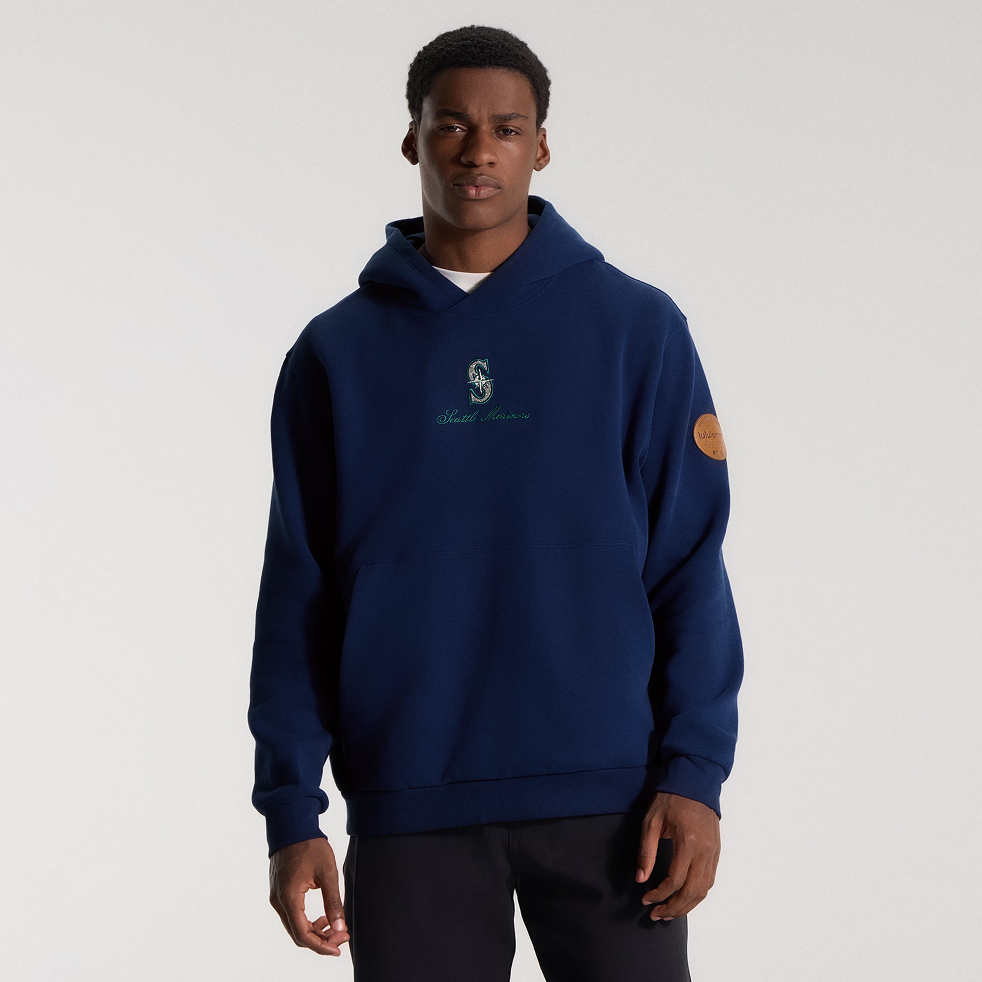 Sweat à capuche Steady State Midnight Shadow Seattle Mariners pour homme de lululemon