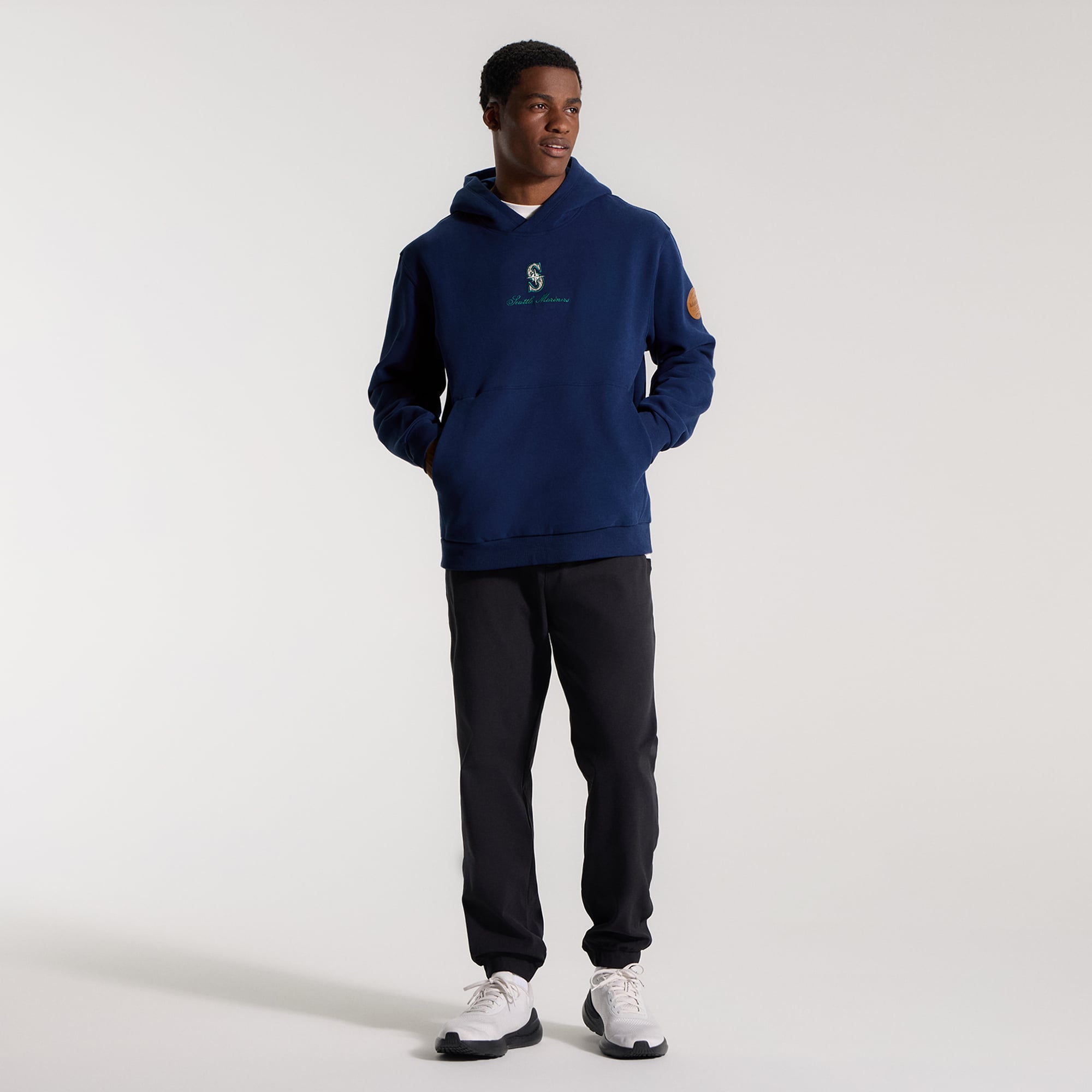 Sweat à capuche Steady State Midnight Shadow Seattle Mariners pour homme de lululemon