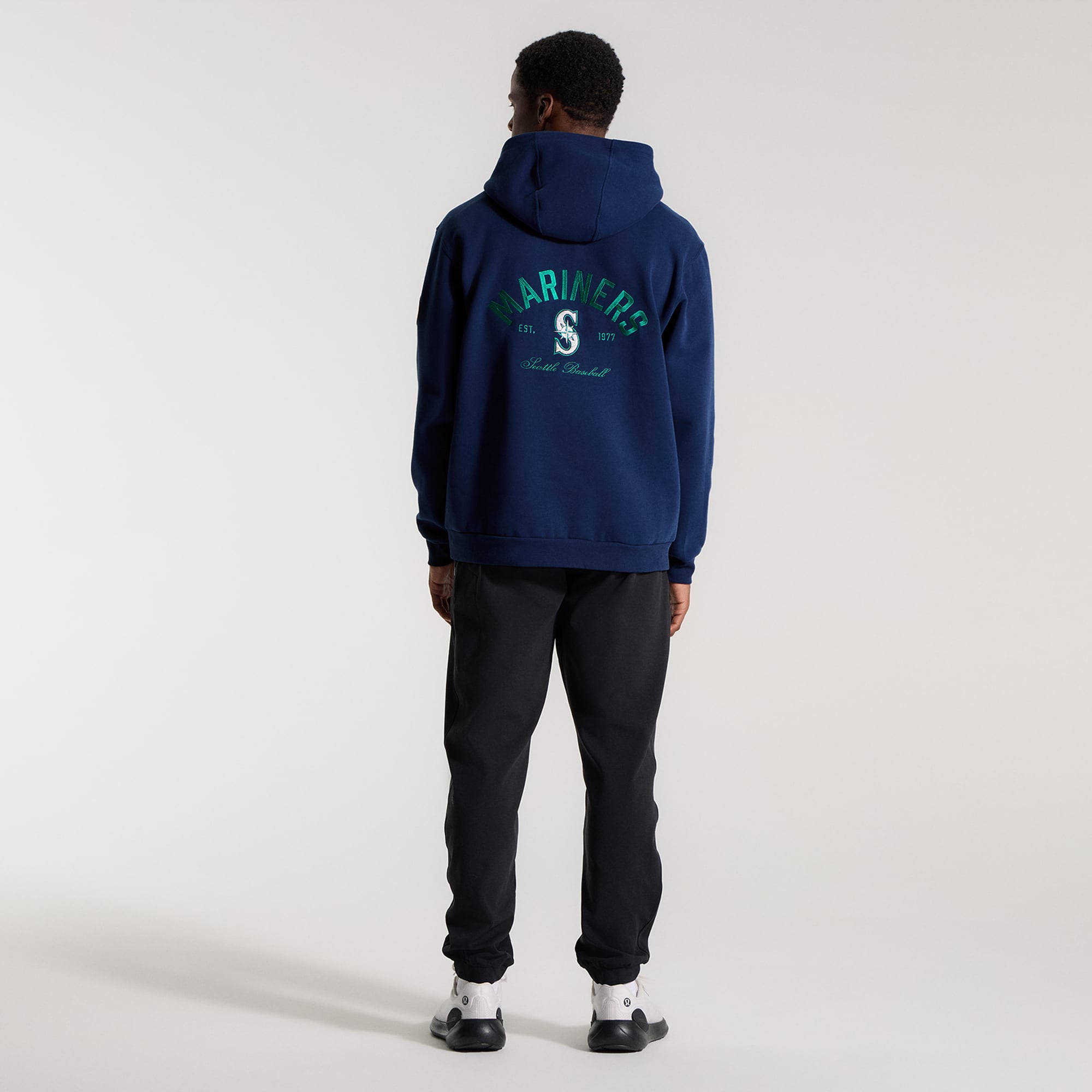 Sweat à capuche Steady State Midnight Shadow Seattle Mariners pour homme de lululemon