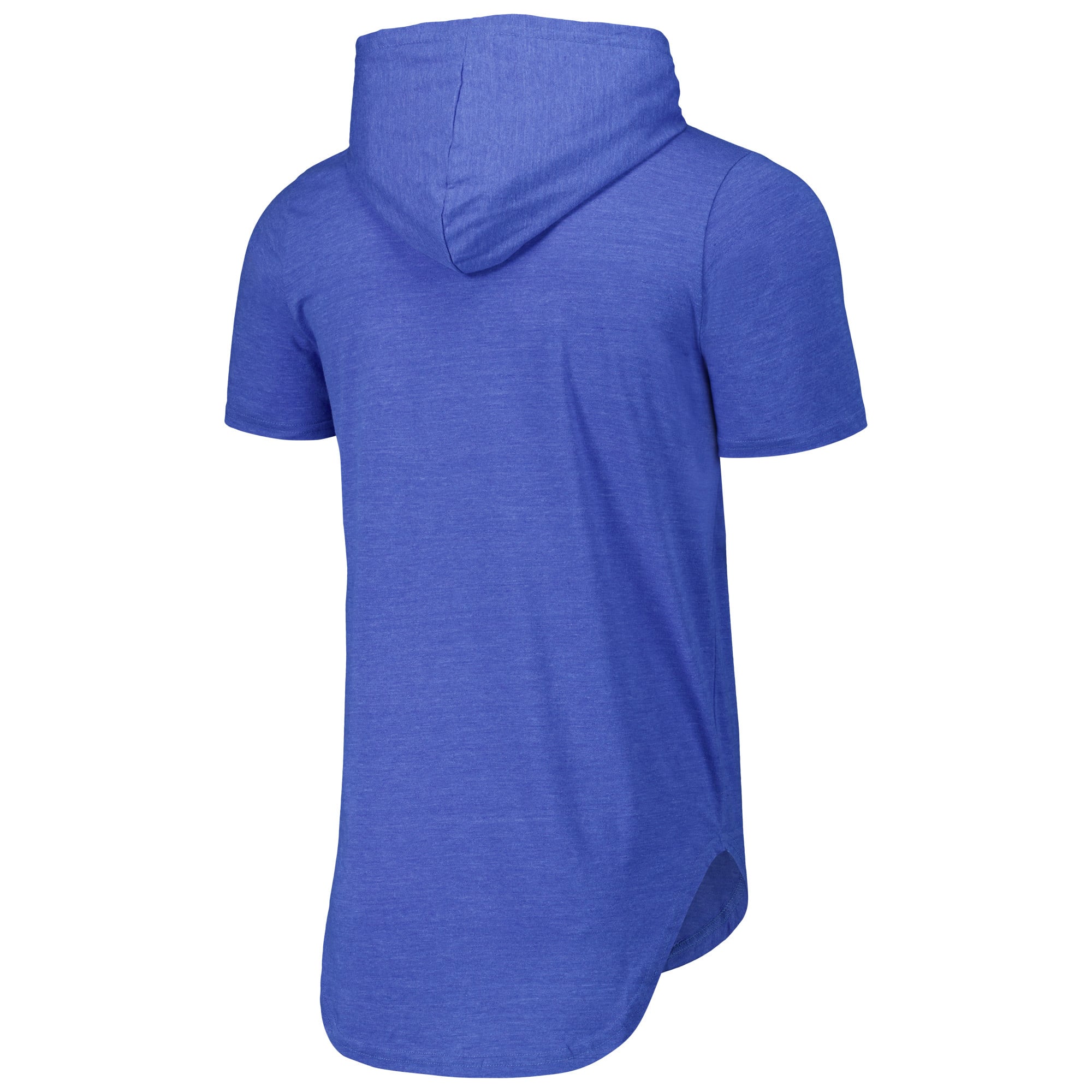 Men's Majestic Threads Royal Seattle Mariners Tri-Blend Hoodie T-Shirt
