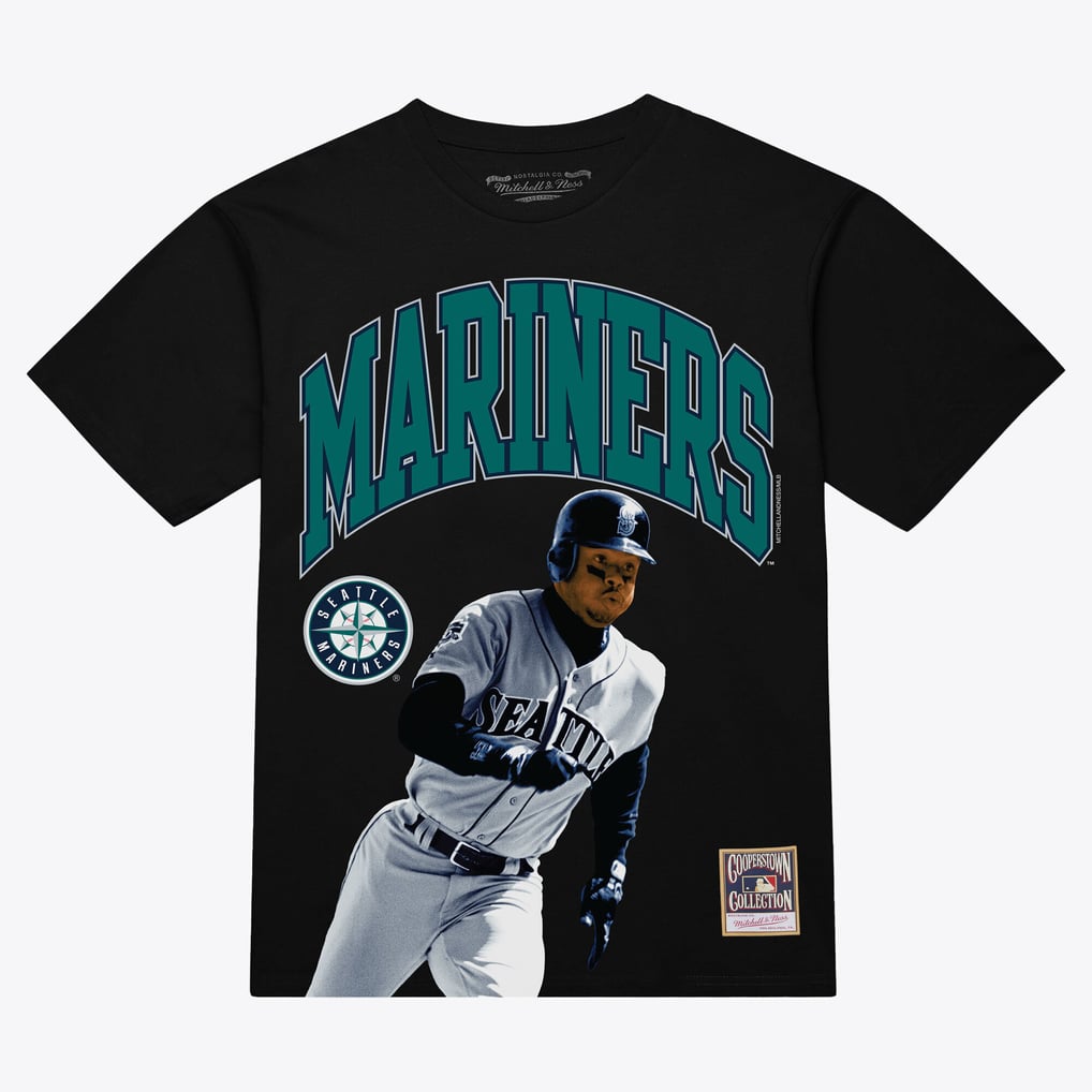 メンズ Mitchell&Ness ケン・グリフィー・ジュニア ブラック シアトル 