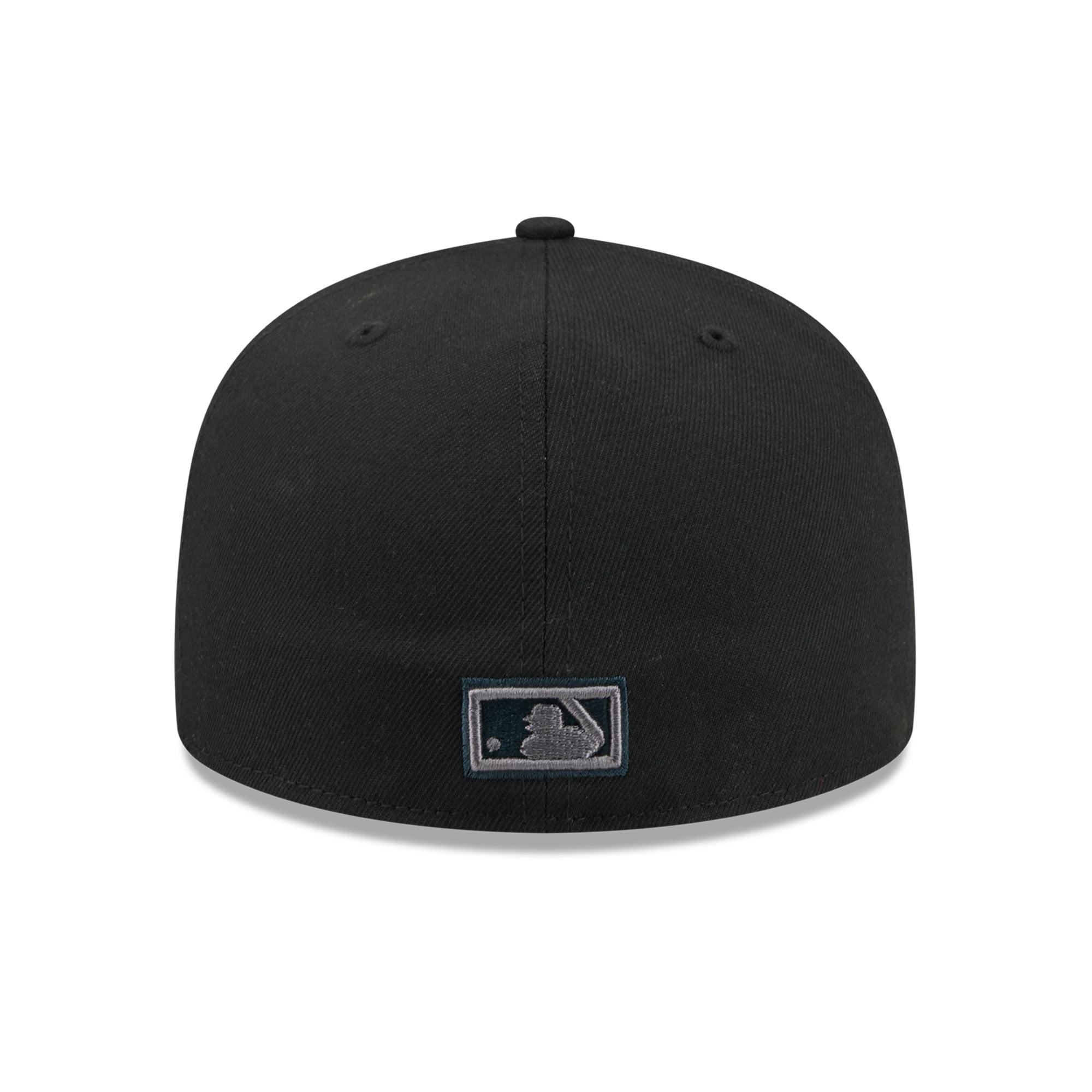 Casquette ajustée New Era 59FIFTY pour homme, noire, Seattle Mariners, coloris pop