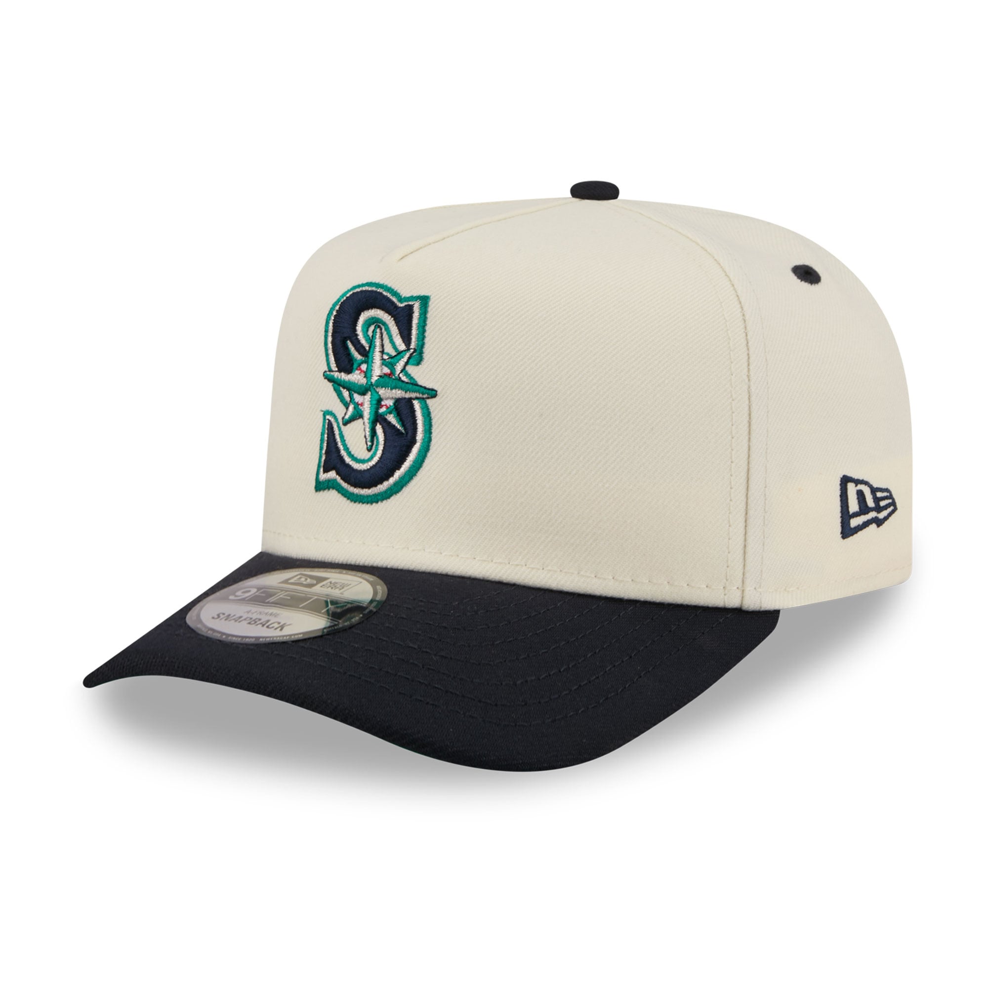 Casquette snapback New Era crème Seattle Mariners 9FIFTY pour homme