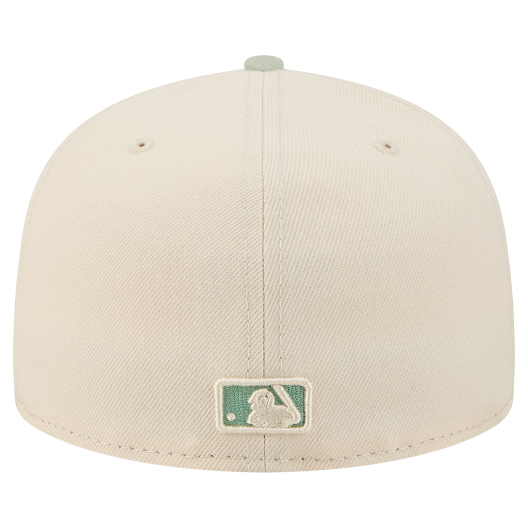 Casquette ajustée New Era 59FIFTY crème/verte Seattle Mariners pour homme