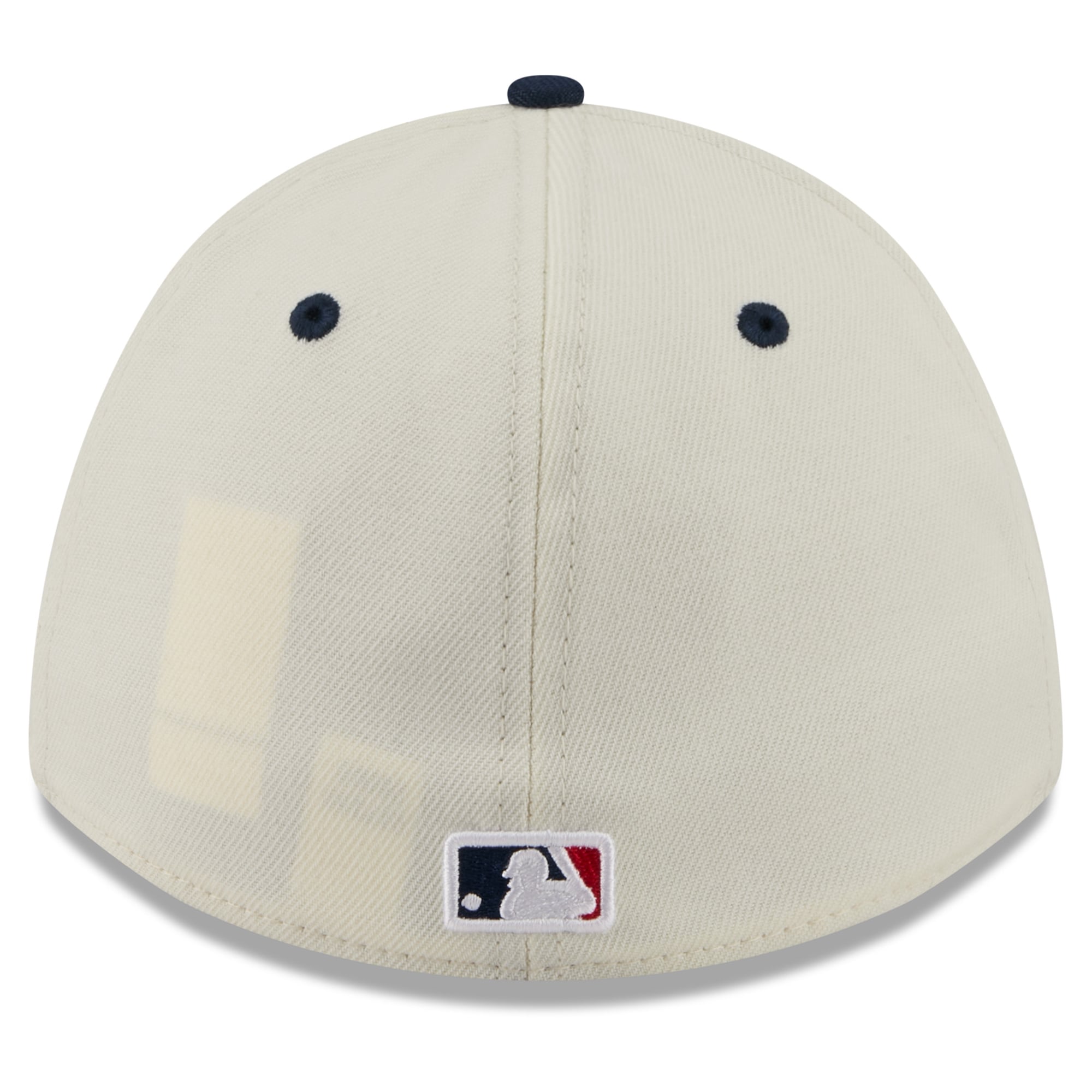 Men's New Era Cream/Navy Seattle Mariners USA 250 Fourth of July 39THIRTY M-Crown Flex Hat