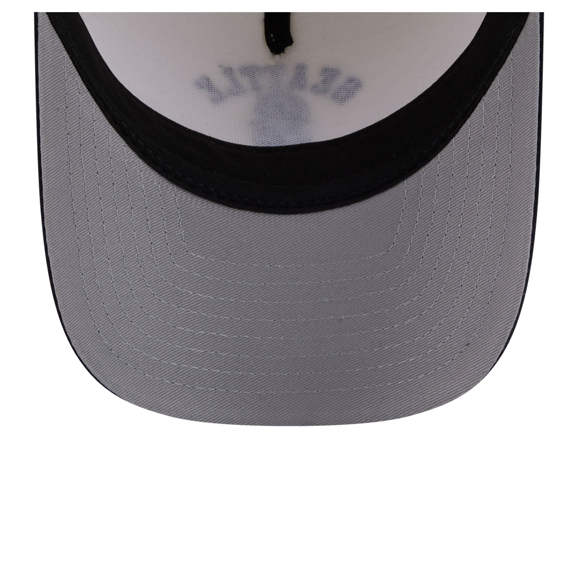 Men's New Era Natural/Navy Seattle Mariners Arch 9FORTY A-Frame M-Crown Adjustable Hat
