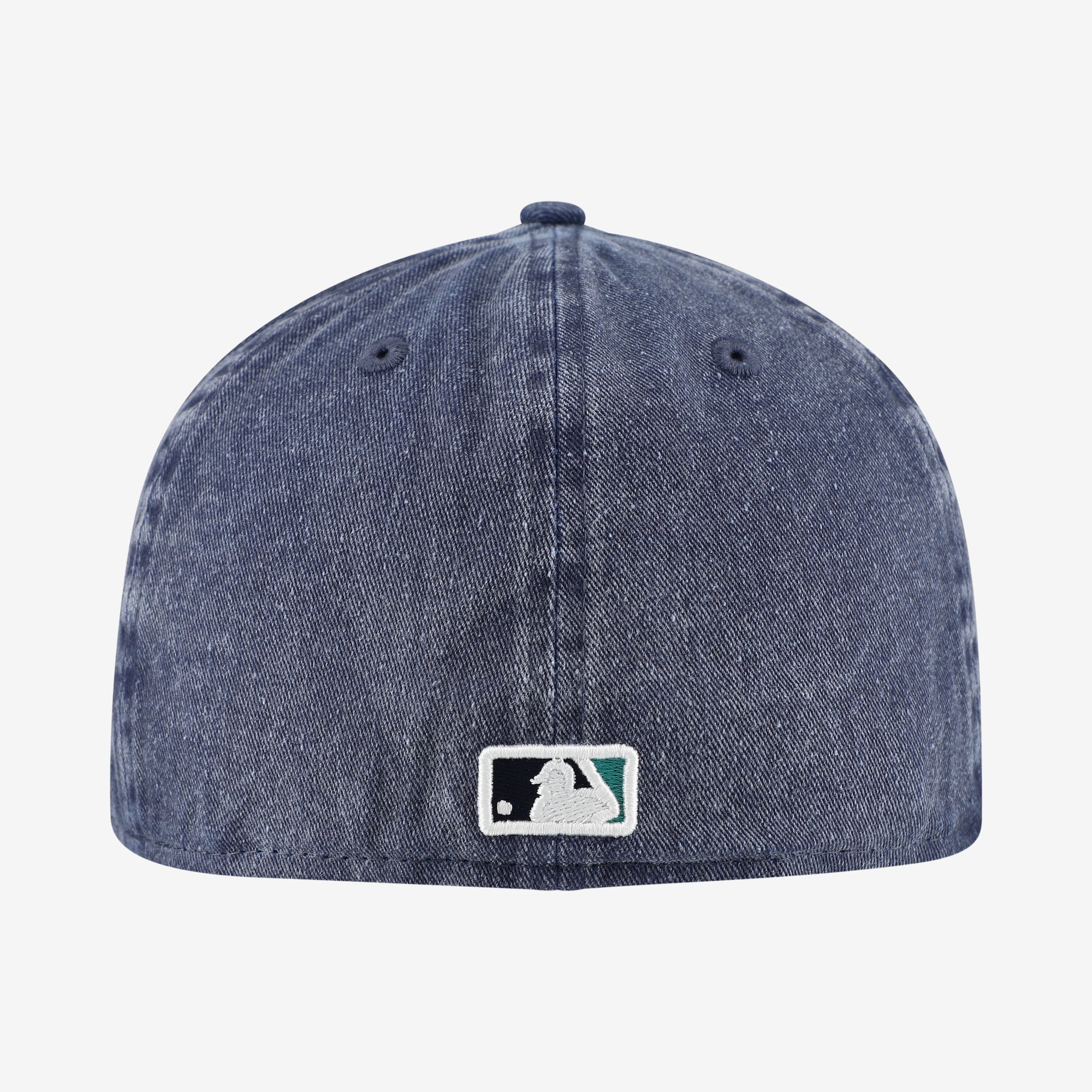 Casquette ajustée New Era 59FIFTY pour homme, bleu marine, Seattle Mariners.
