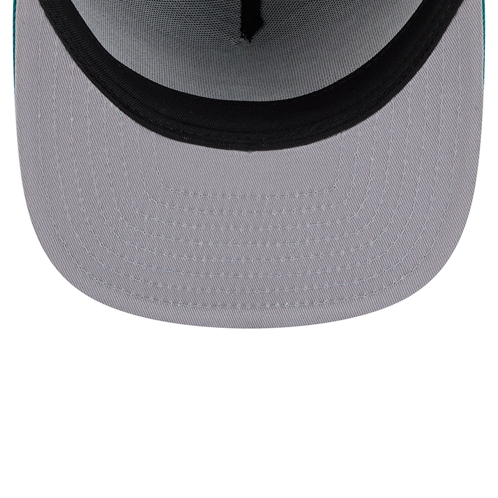 Casquette snapback New Era 9FIFTY pour homme, bleu marine/turquoise, Seattle Mariners, en chenille dégradée.