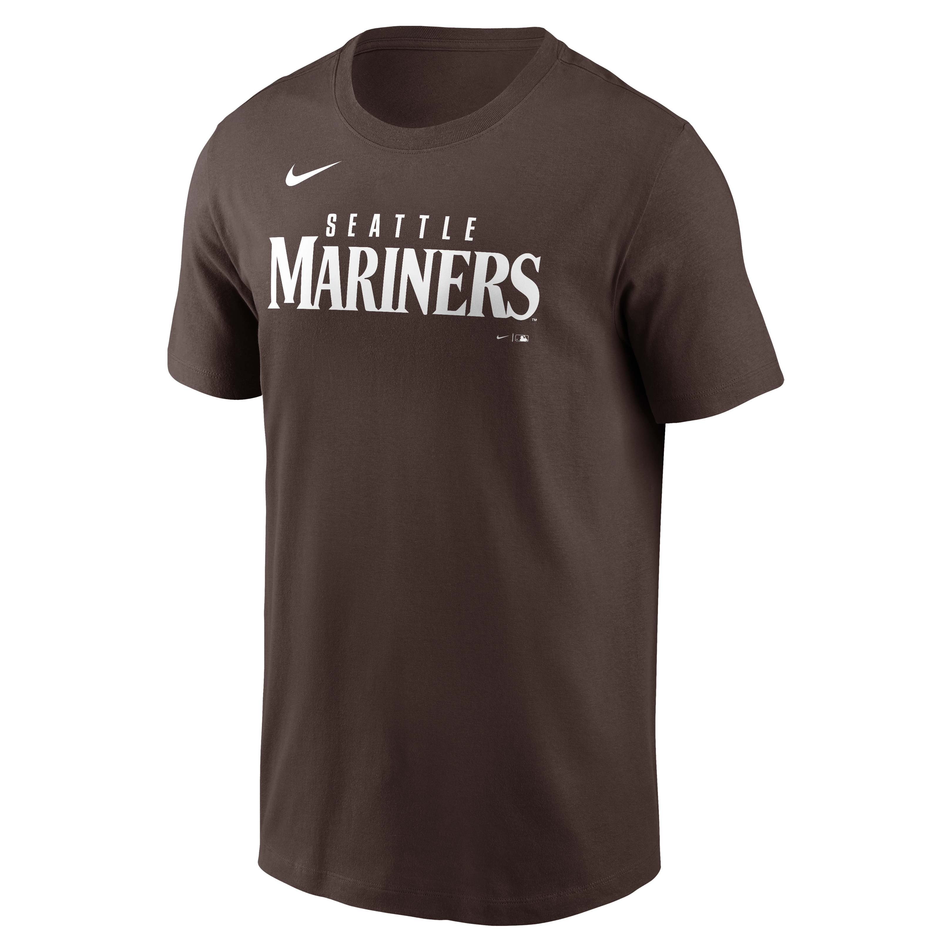 T-shirt Nike Core Cinder marron Seattle Mariners pour homme