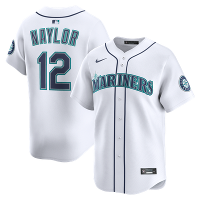Josh Naylor Seattle Mariners Nike Home Limited Jersey - White