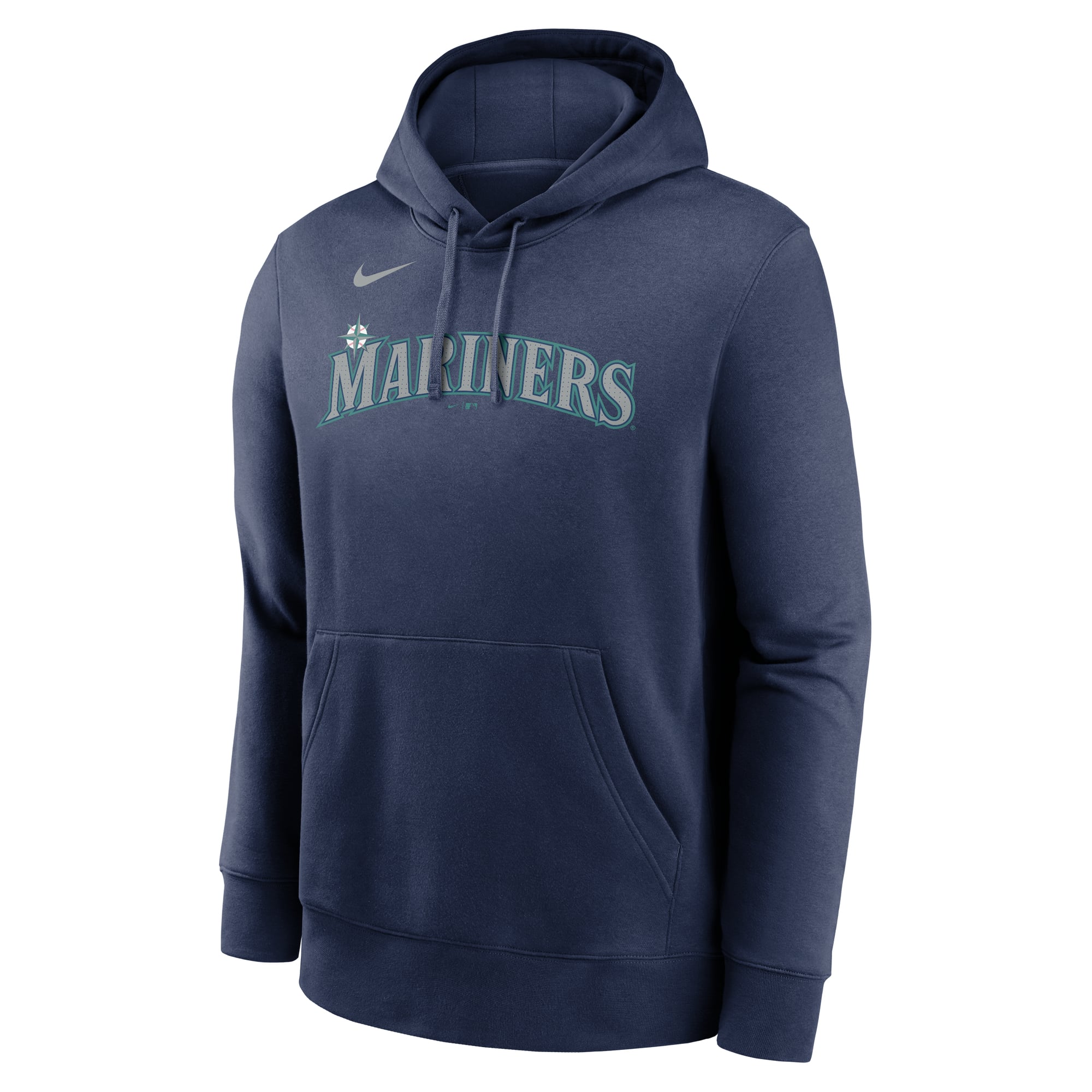 Men's Nike Julio Rodríguez Navy Seattle Mariners Player Name & Number Club Pullover Hoodie