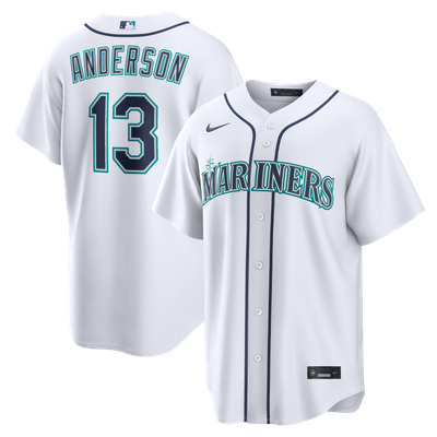 Kade Anderson Seattle Mariners Nike Home Replica Jersey - White