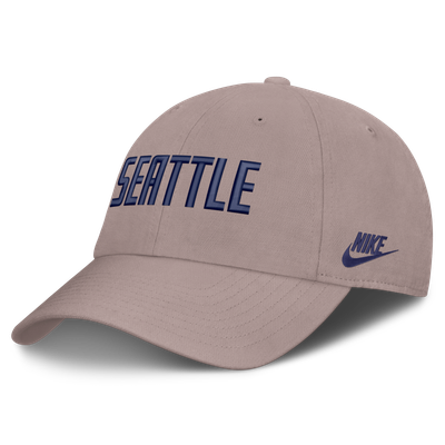  Seattle Mariners Nike Cooperstown Club Adjustable Hat - Light Brown