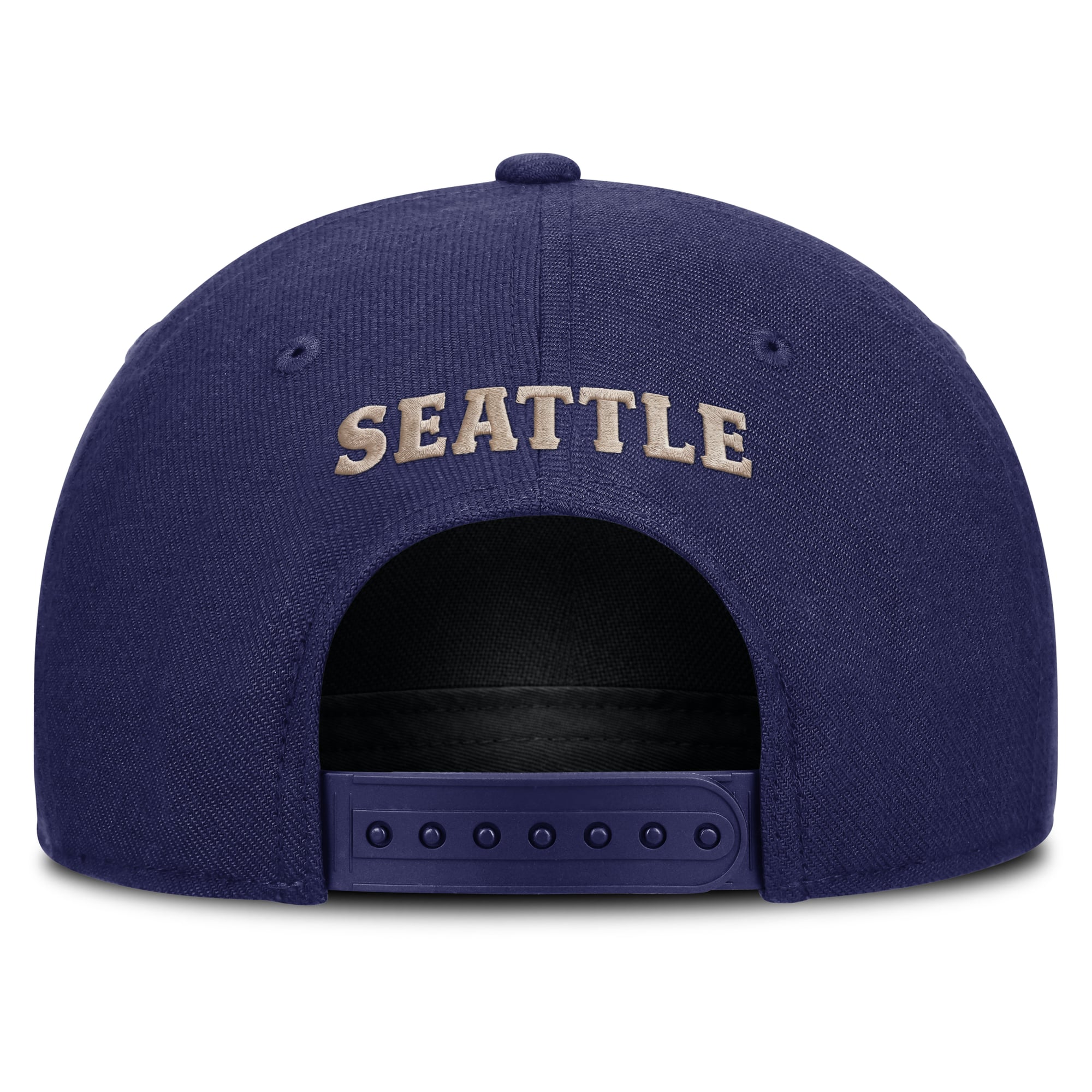 Casquette ajustable Nike pour homme, marron clair/bleu roi, Seattle Mariners Cooperstown Rise, modèle A-Frame