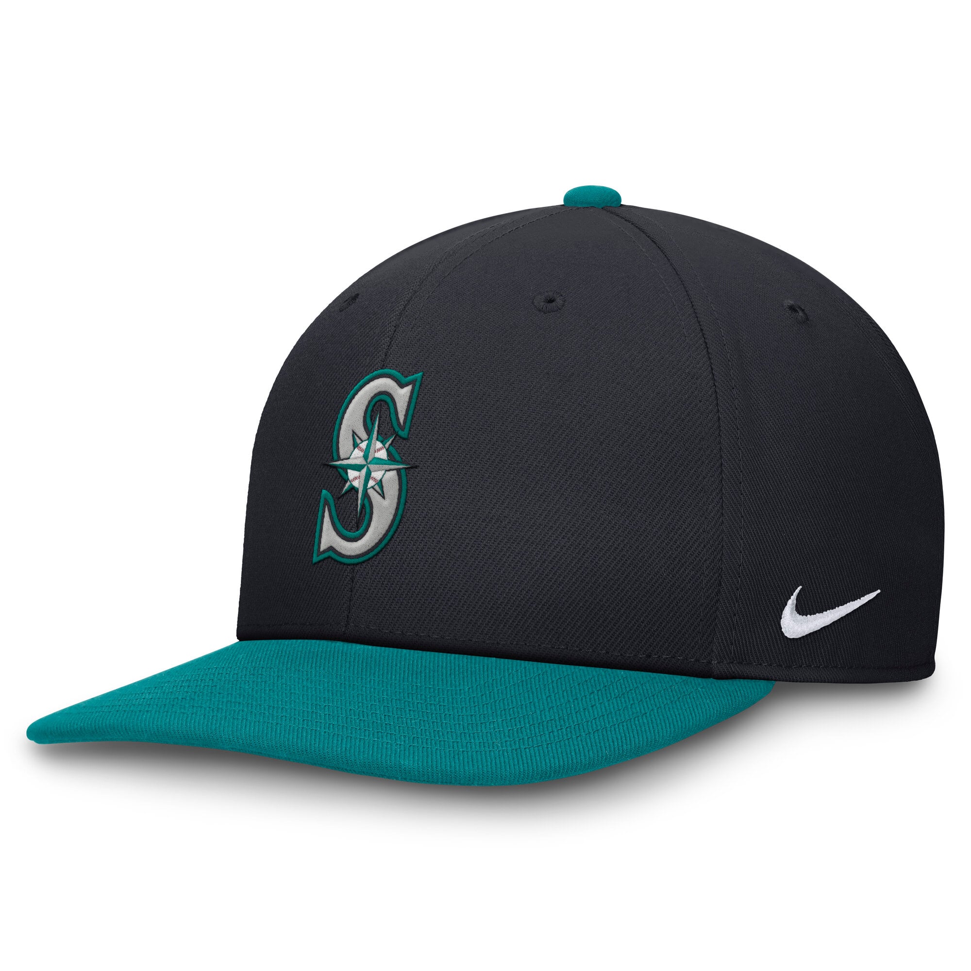 Men's Nike Navy/Teal Seattle Mariners Pro Dri-FIT Snapback Hat