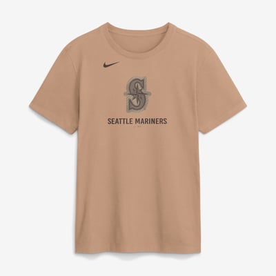 Seattle Mariners Nike Fashion Cotton T-Shirt - Tan