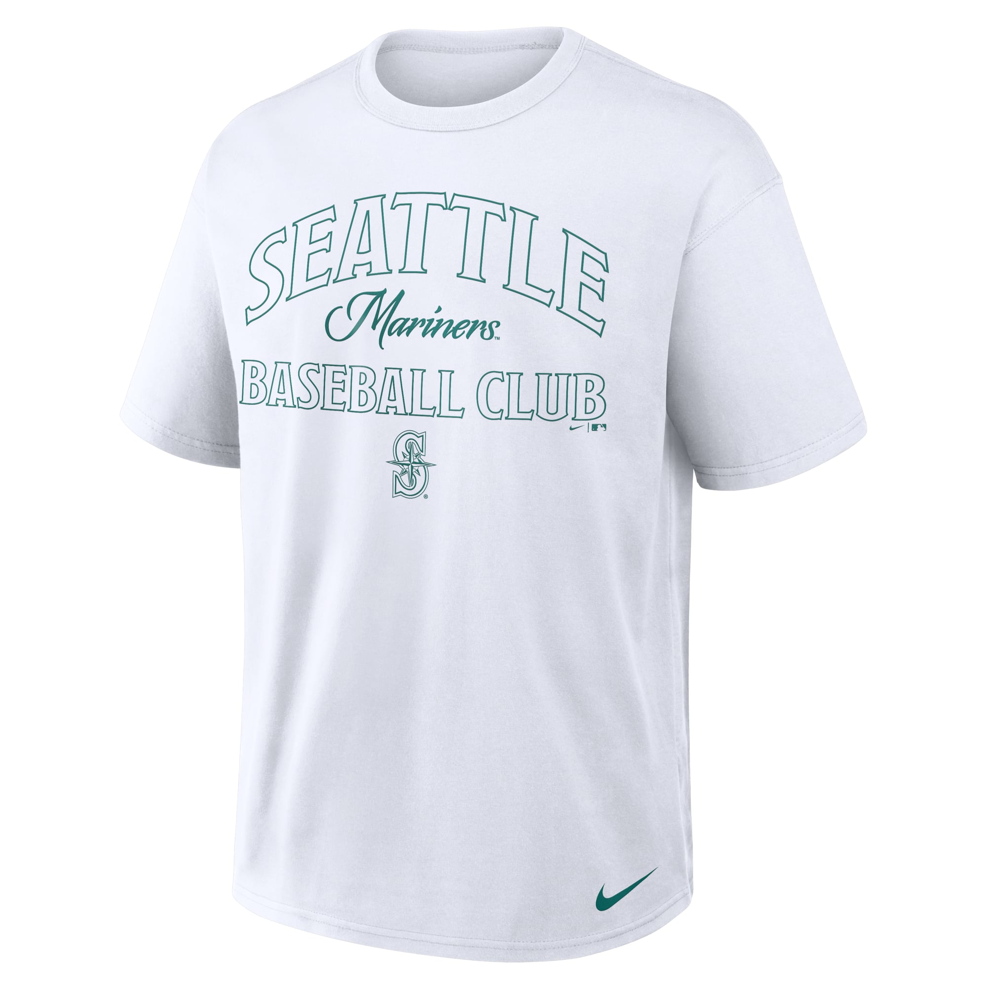 Men's Nike White Seattle Mariners Max90 Heavyweight T-Shirt