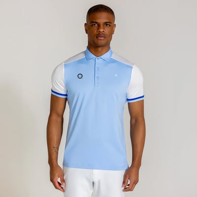  Seattle Mariners Redvanly Sydney Polo - Light Blue/White