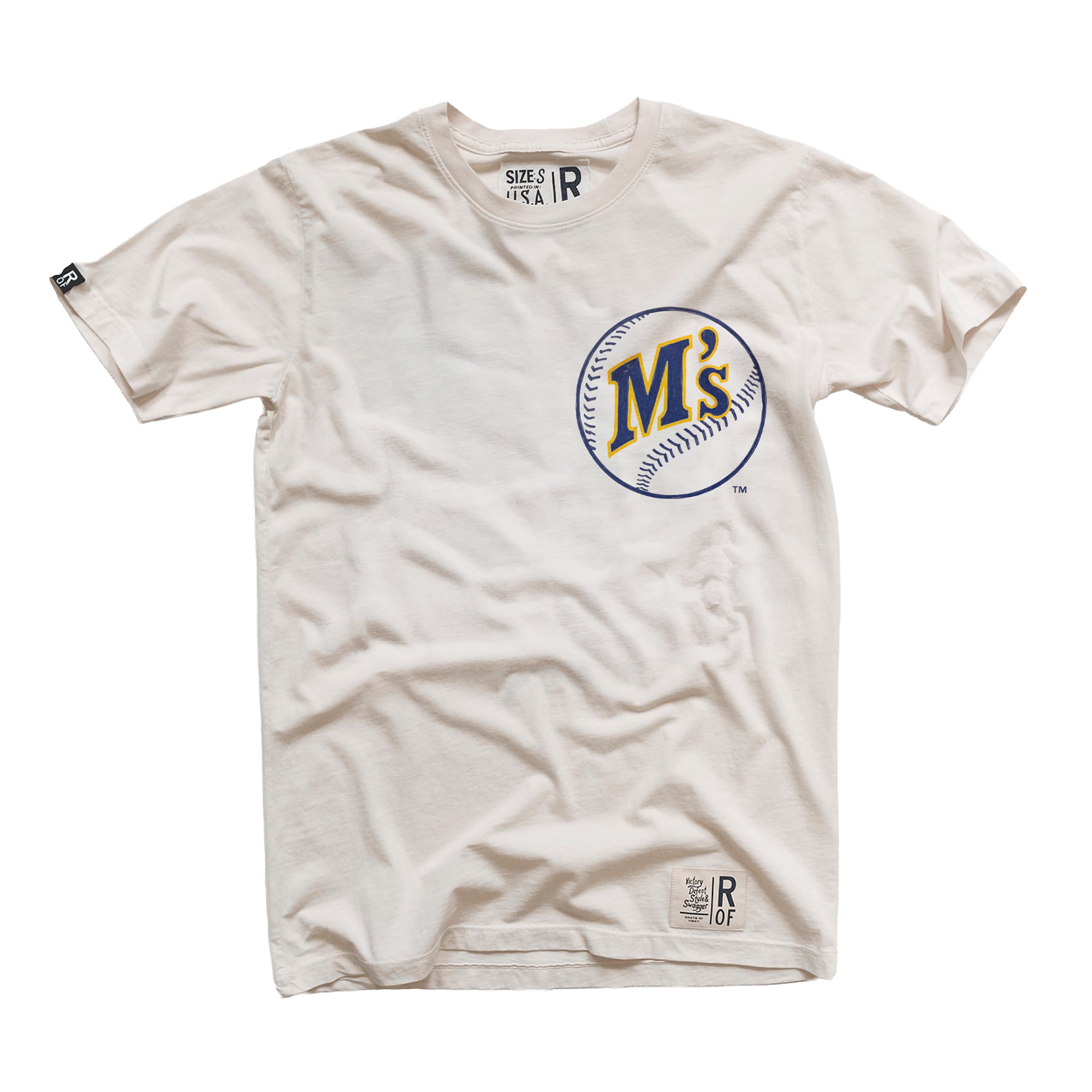 Men's Roots of Fight Ken Griffey Jr. White Seattle Mariners Duo T-Shirt