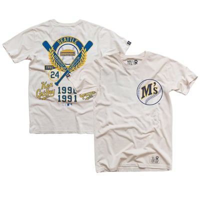 Ken Griffey Jr. Seattle Mariners Roots of Fight Duo T-Shirt - White