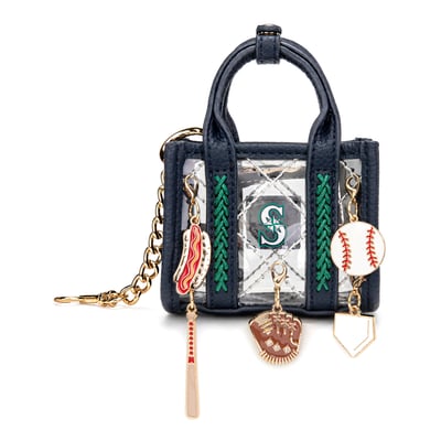 Seattle Mariners Montana West Clear Bag Charm