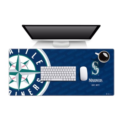 Seattle Mariners 15.7" x 35.4" Logo Series Desk Pad