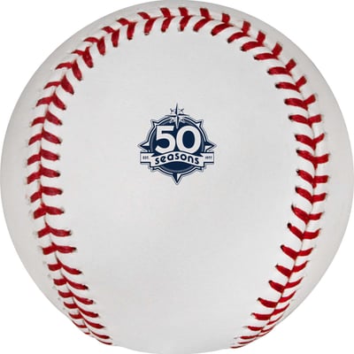 Seattle Mariners Rawlings 50th Season On-Field Official Baseball