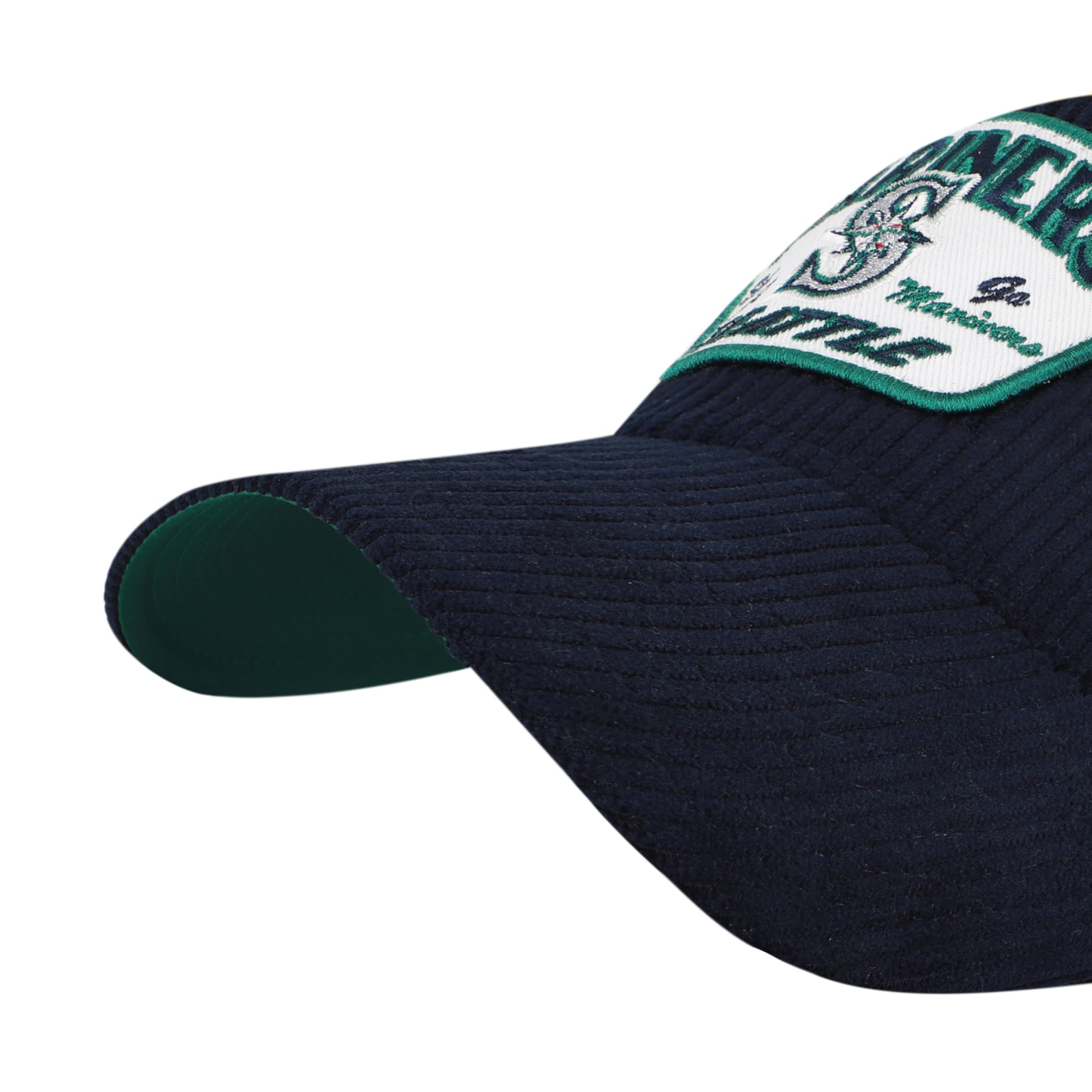 Casquette unisexe ajustable '47 Navy Seattle Mariners Accordia en velours côtelé MVP